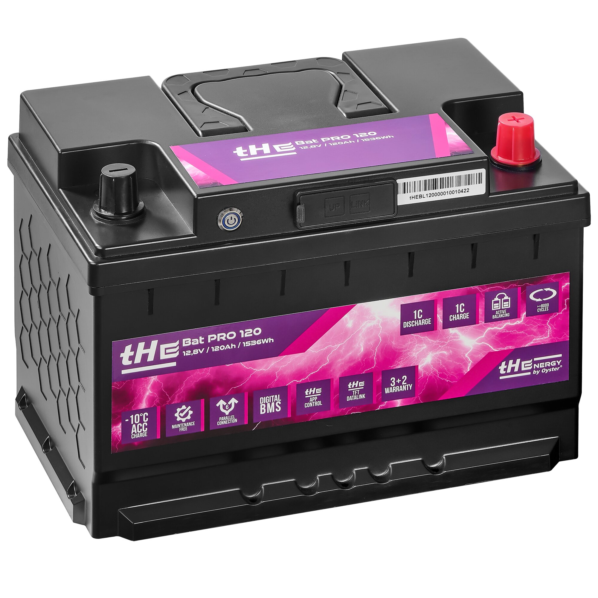 Artikelbild 1 des Artikels “Lithium Batterie Premium LiFePO₄ tHE BatPro 400 US “