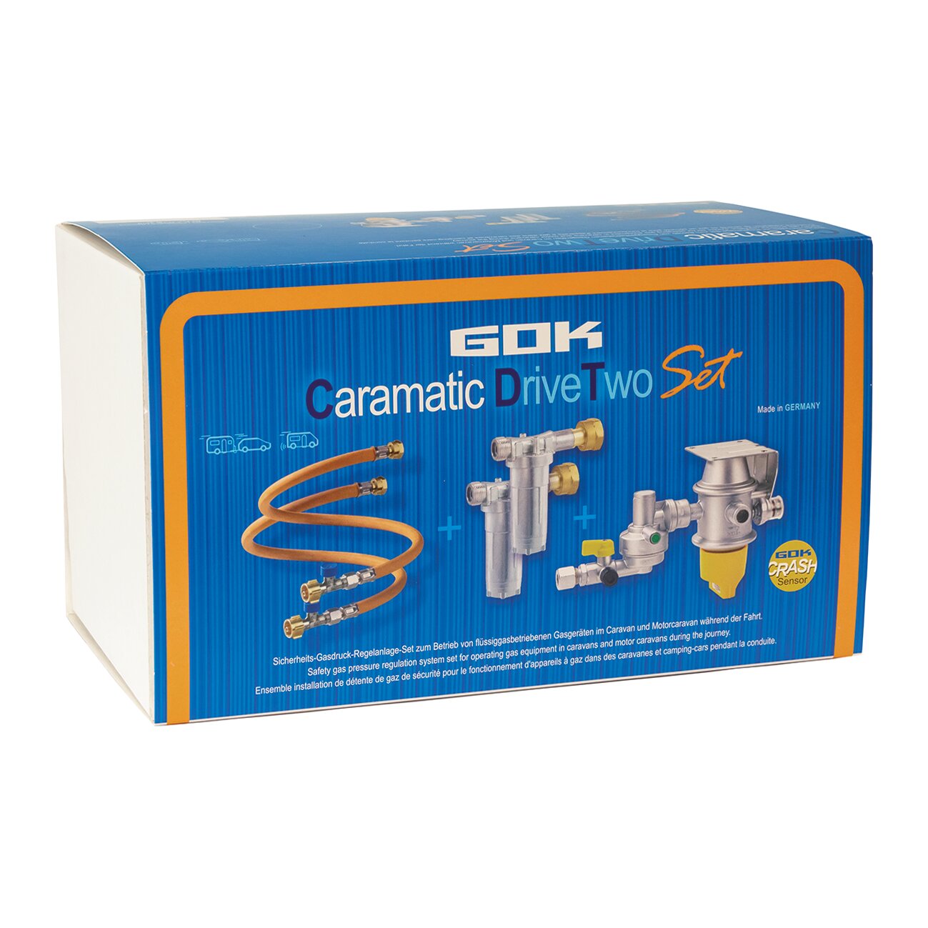 Artikelbild 1 des Artikels “Sicherheits-Gasdruck-Regelanlage Caramatic DriveTwo Set, horizontal horizontal“