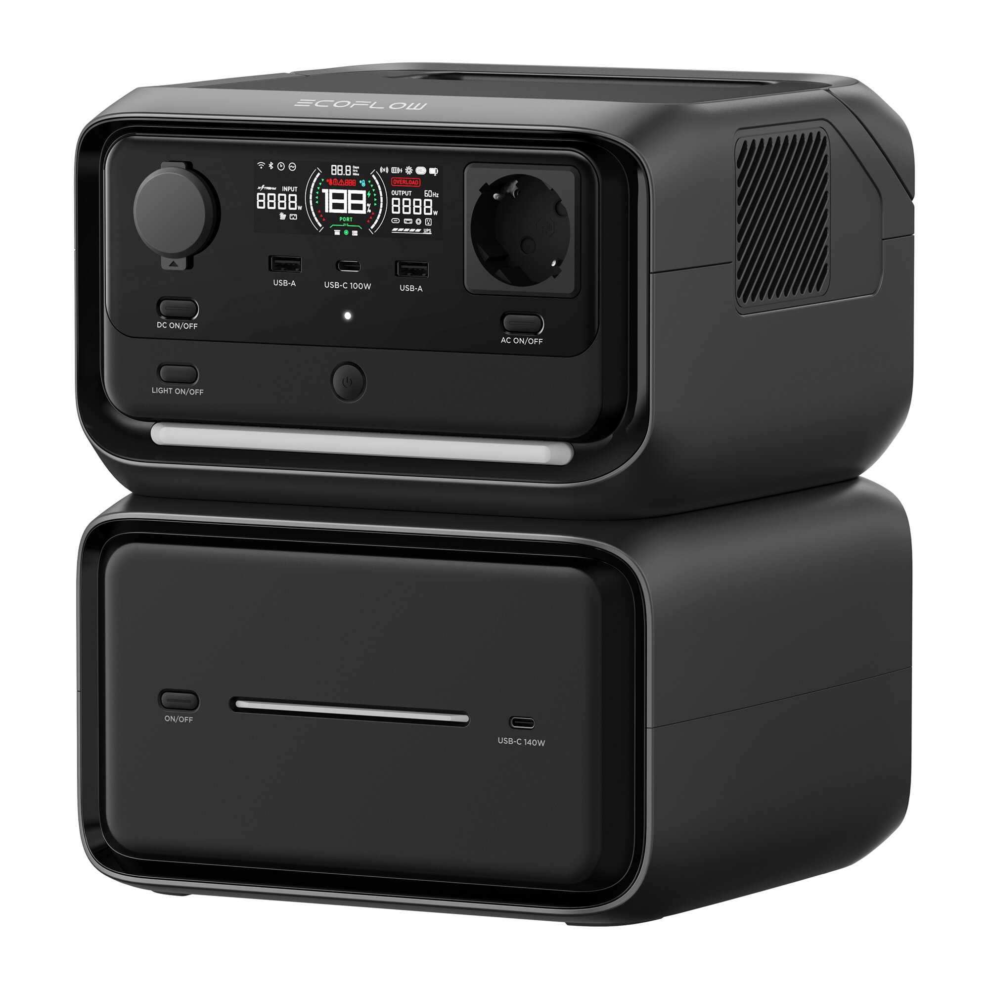 Artikelbild 1 des Artikels “Powerstation RIVER 3 Max Plus mit Zusatzakku “