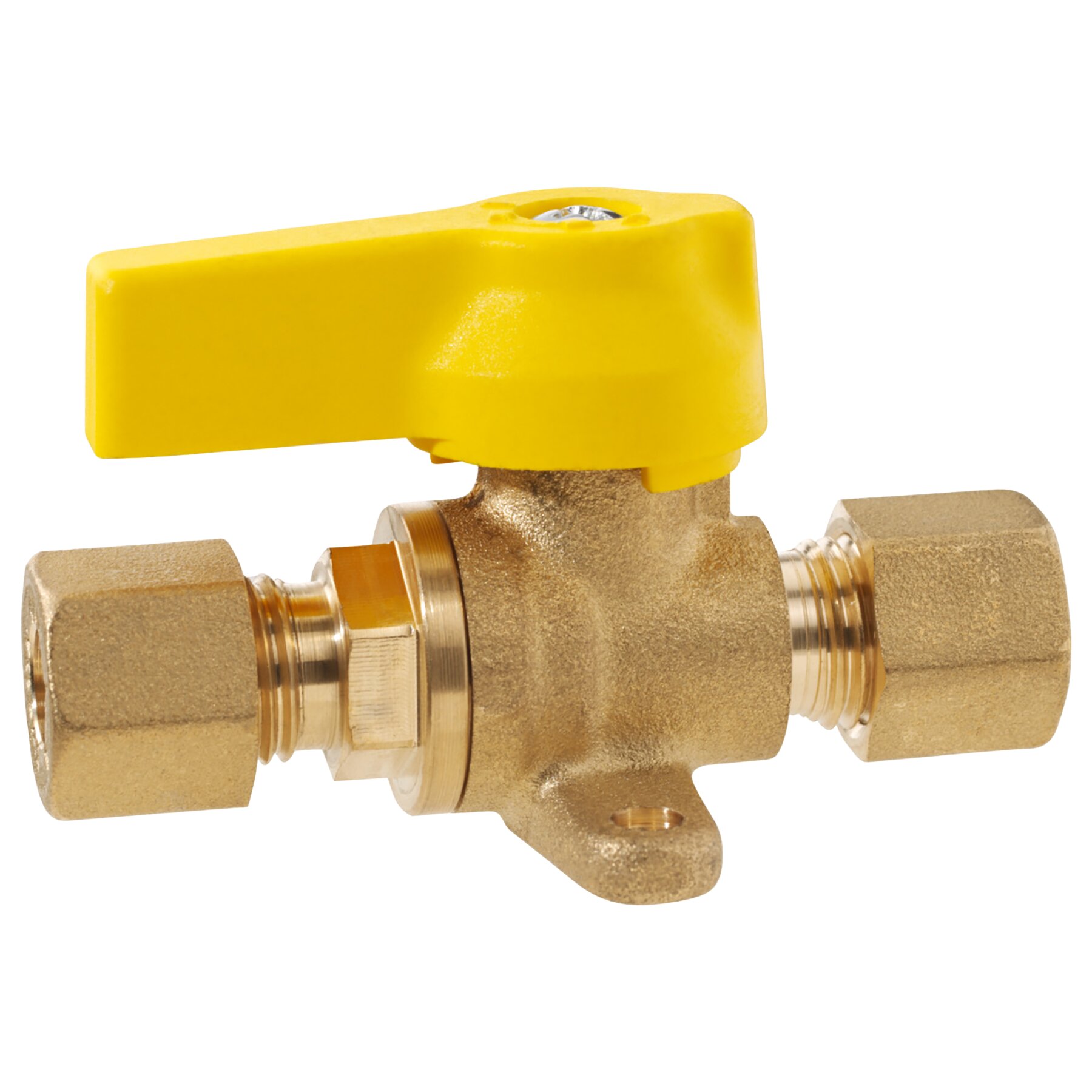 Artikelbild 1 des Artikels “Kugelhahn PS 5-20 bar, RVS 8 mit Befestigung Kunstoffgriff “