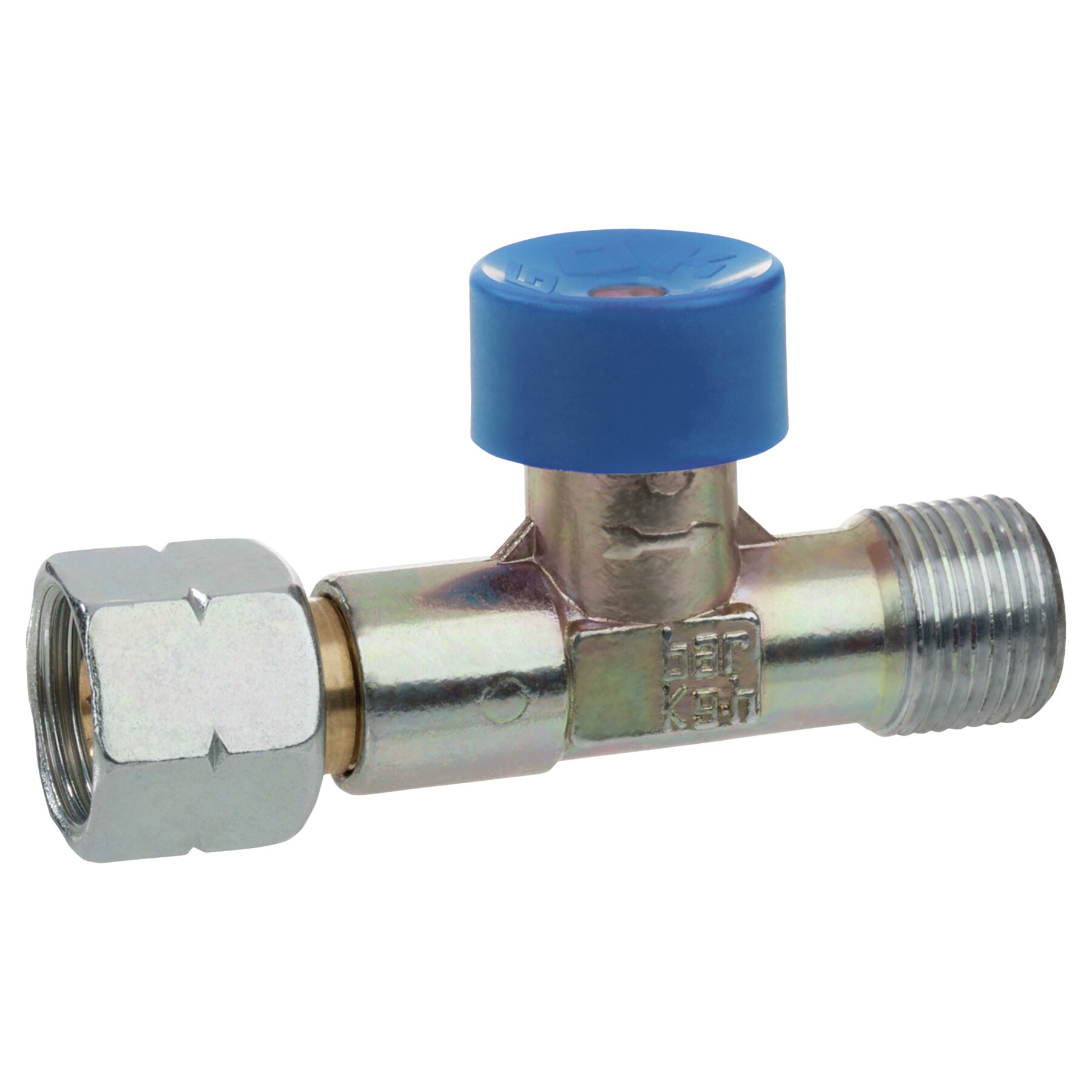 Artikelbild 1 des Artikels “Schlauchbruchsicherung 4 bar 12 kg/h (G3/8LH UEM x G3/8LH-KN) manuell “