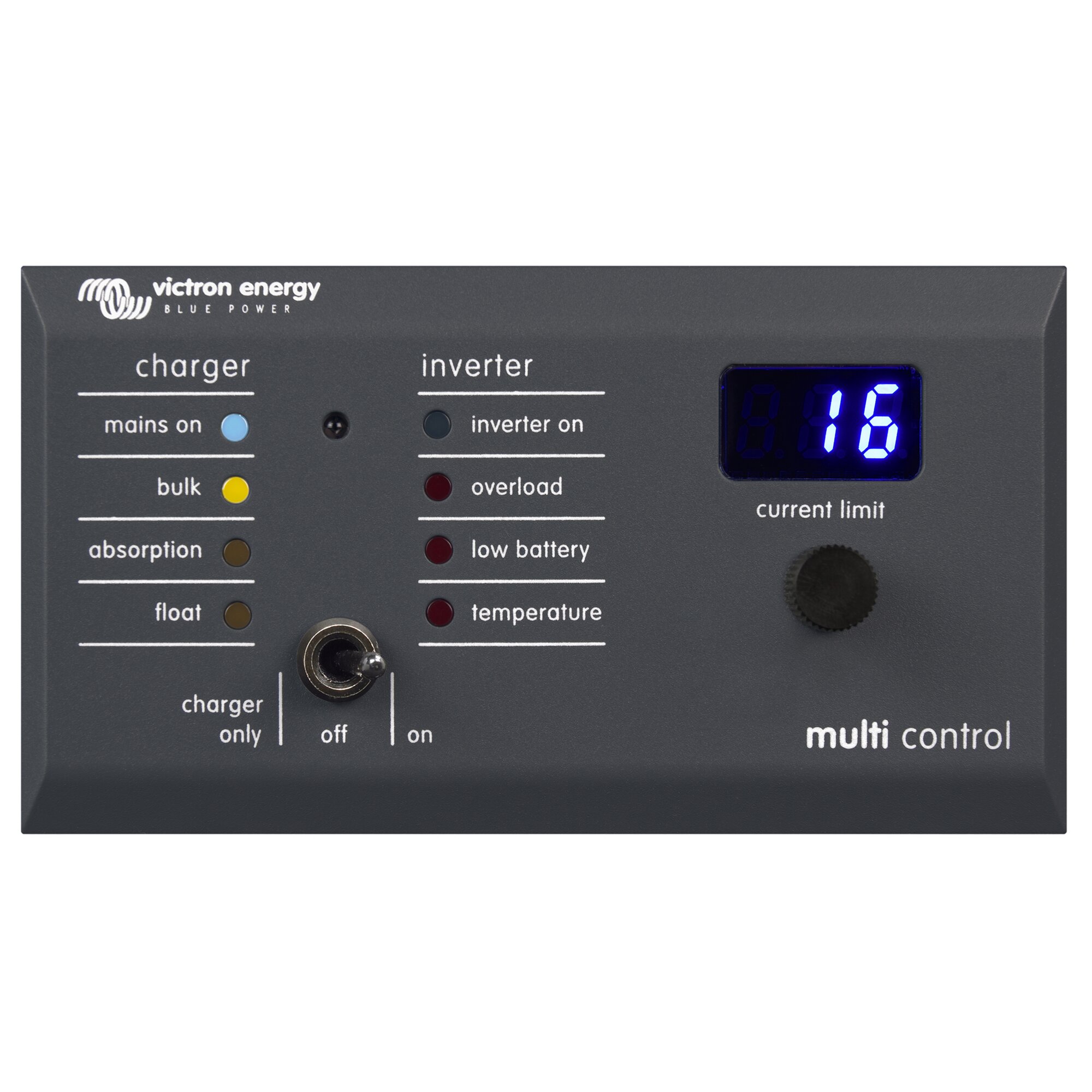 Artikelbild 1 des Artikels “Digitales Multipanel Control 200/200A GX für Wechselrichter “