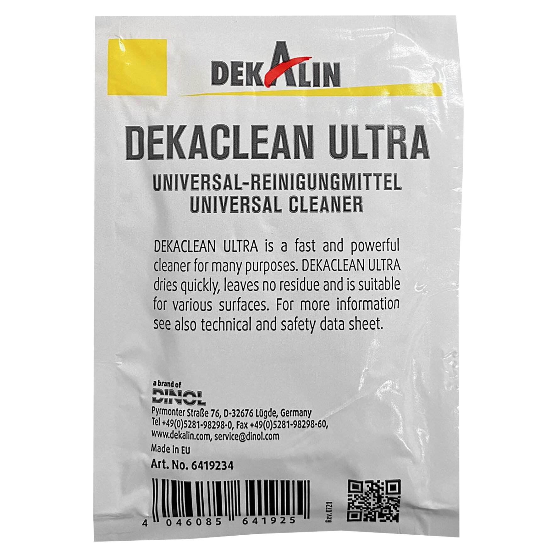 Artikelbild 1 des Artikels “DEKACLEAN ULTRA Reinigungstuch “