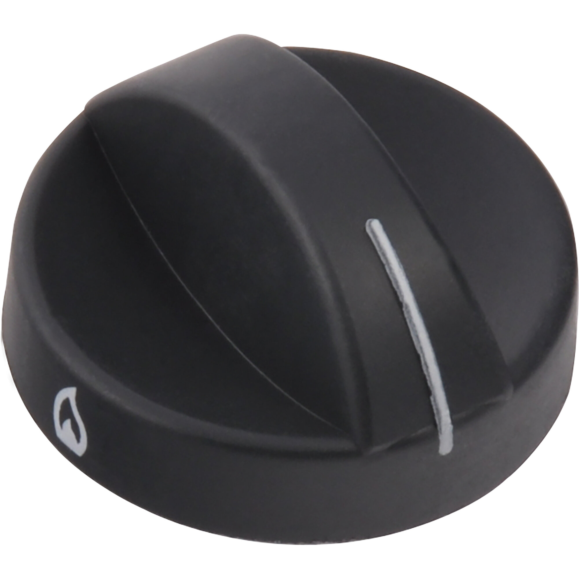 Product image 1 of the product “Bedienknebel für Cramer-Kocher, EK 2000, CE88 und CE94, schwarz, 2 Stück ”