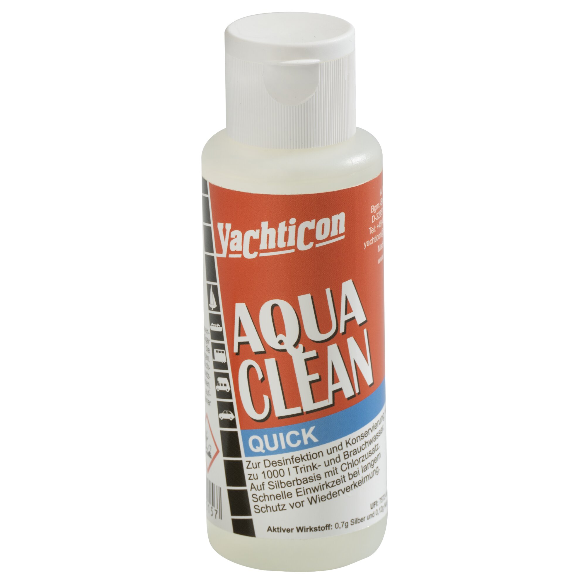 Product image 1 of the product “Wasserkonservierung Aqua Clean Quick mit Chlor ”