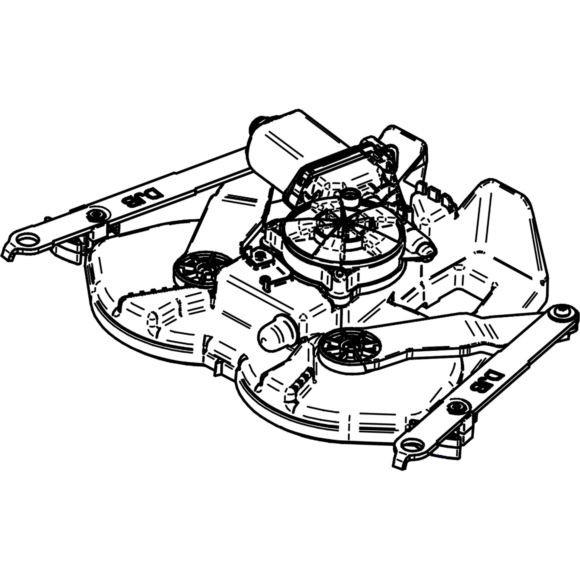 Artikelbild 1 des Artikels “Motor Thule Slide-Out Step G2 Ducato 12V inkl. Scheren-Mechanismus “
