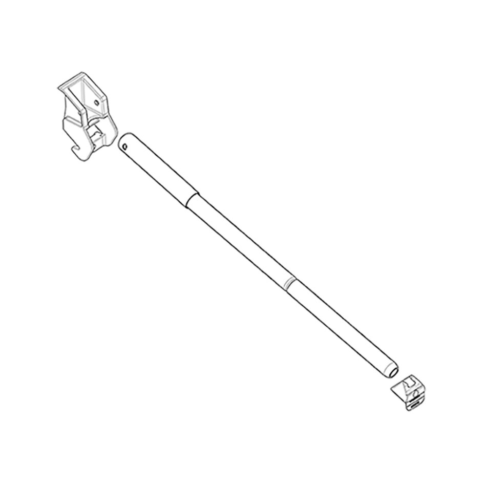 Product image 1 of the product “Spannstange, Auszug 2,75 m ”