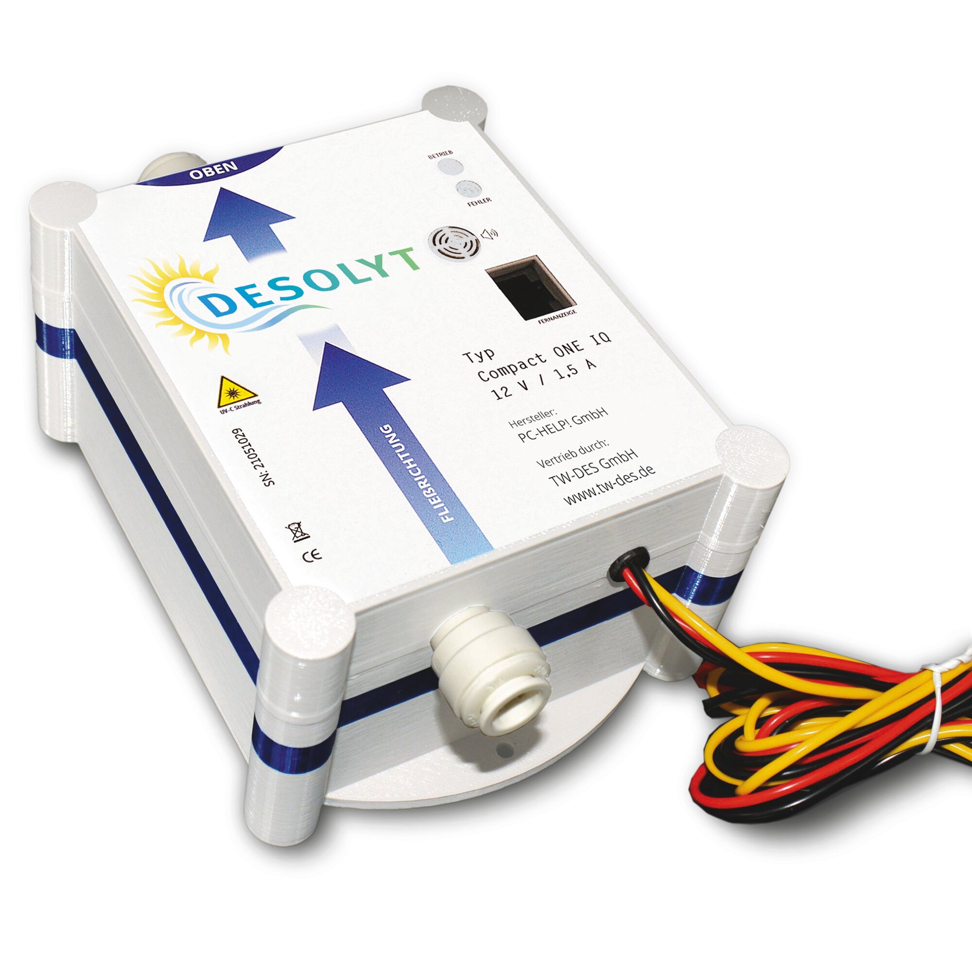 Artikelbild 1 des Artikels “Desolyt Compact ONE IQ Sense Wasserdesinfektion “