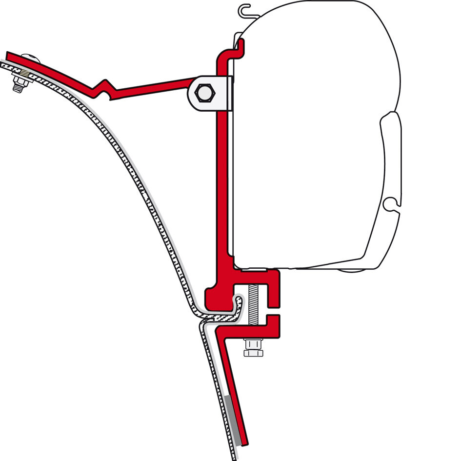 Product image 1 of the product “Markisenadapter Kit Van für F45 ”
