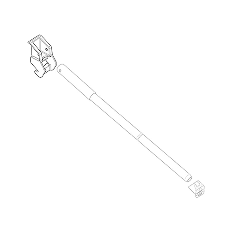 Product image 1 of the product “Spannstangenaufnahme Gehäuse, Markisenlänge 4 – 6 m ”