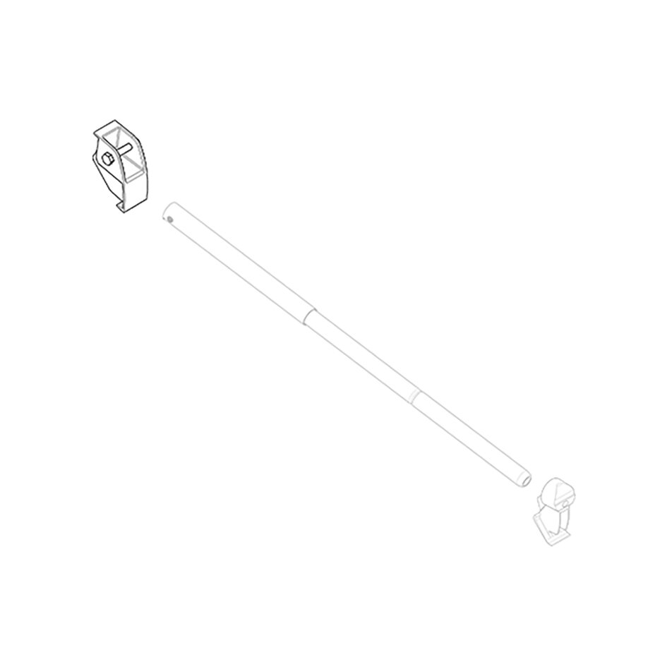 Artikelbild 1 des Artikels “Spannstangenaufnahme Gehäuse, Markisenlänge 4 – 6 m “