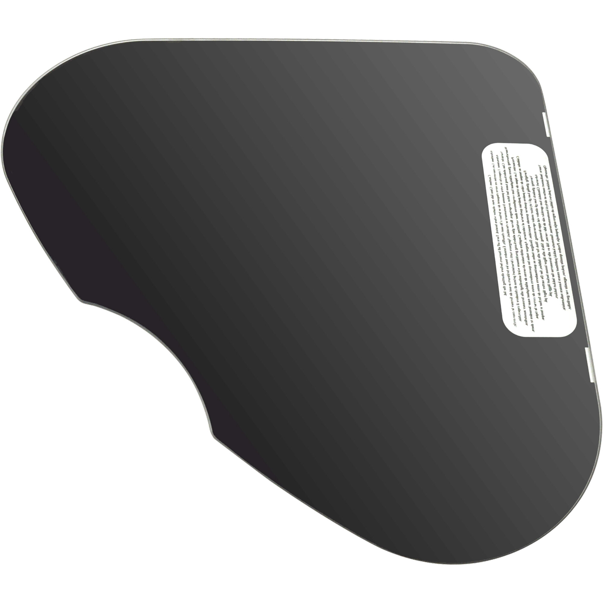 Product image 1 of the product “Glasabdeckung, schwarz für Thetford-Spülbecken Triangle Basic Line 33, links, Beckenmaße 48 x 48 cm ”