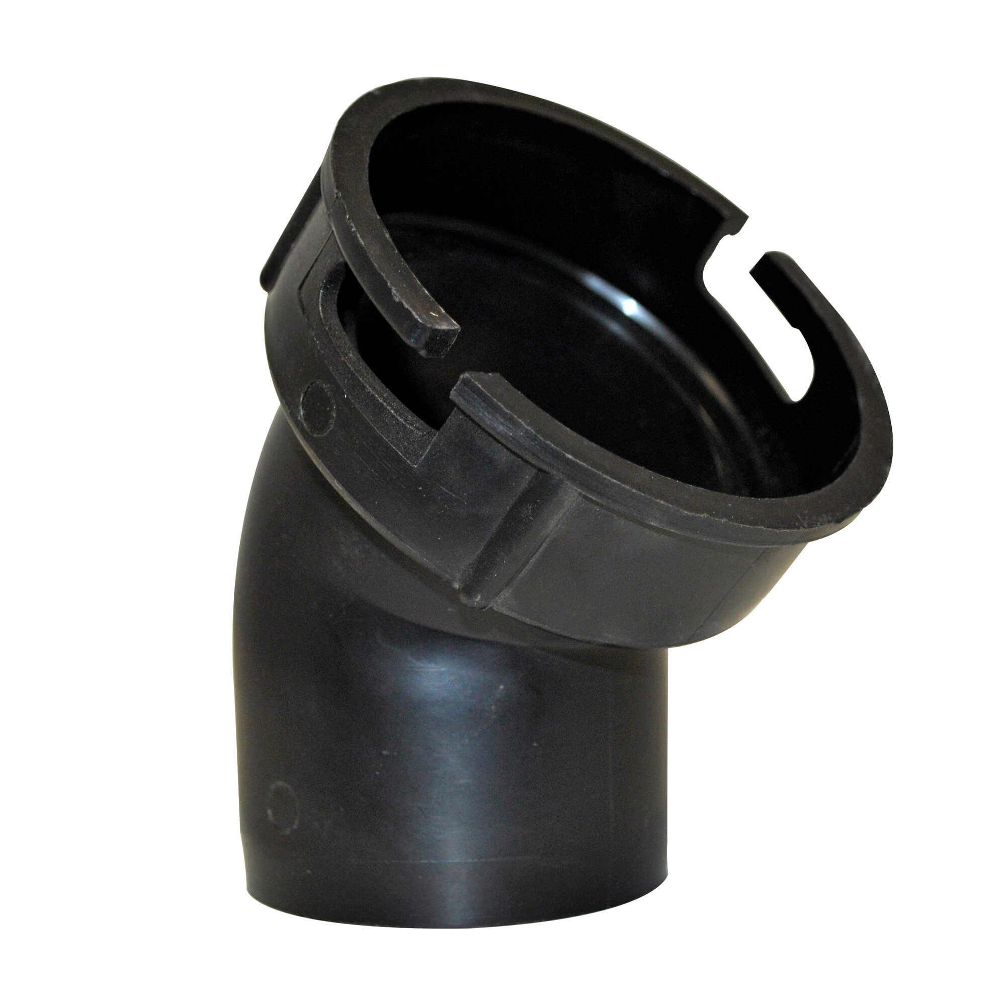 Product image 1 of the product “Schlauchanschlussstutzen 45° Bajonettverriegelung ”