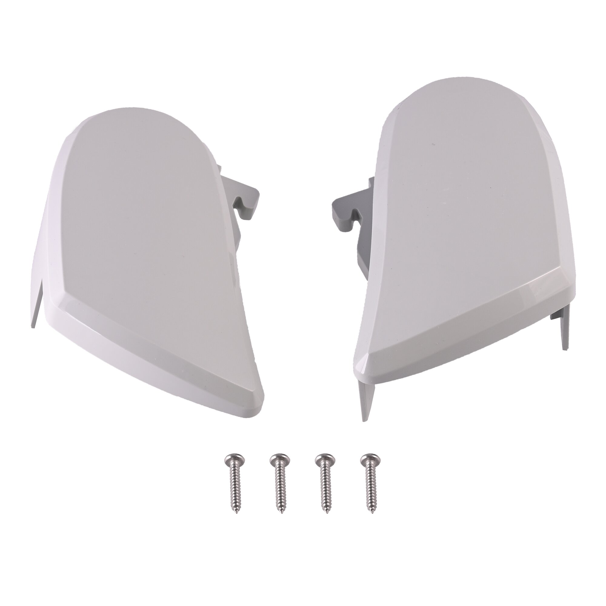 Product image 1 of the product “Endkappen TO 6300 eloxiert, Satz links und rechts ”