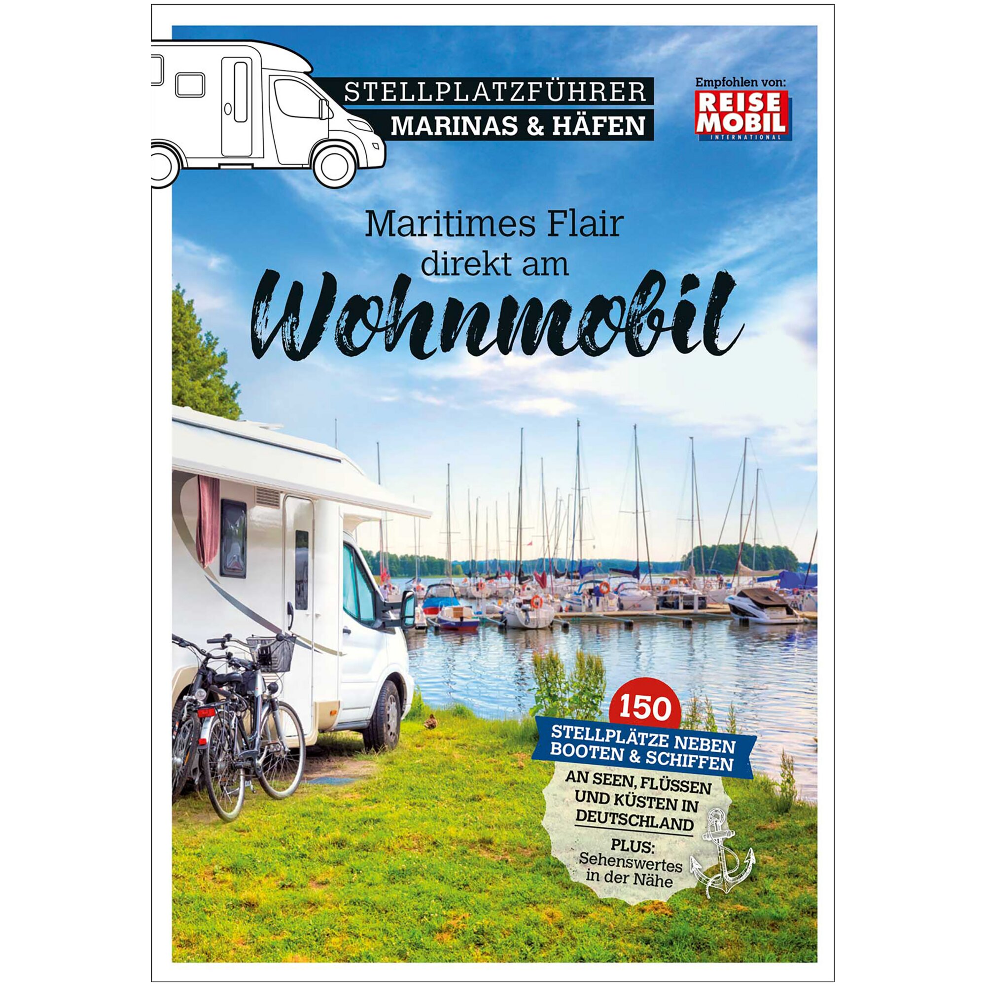 Product image 1 of the product “Stellplatzführer Marinas & Häfen ”