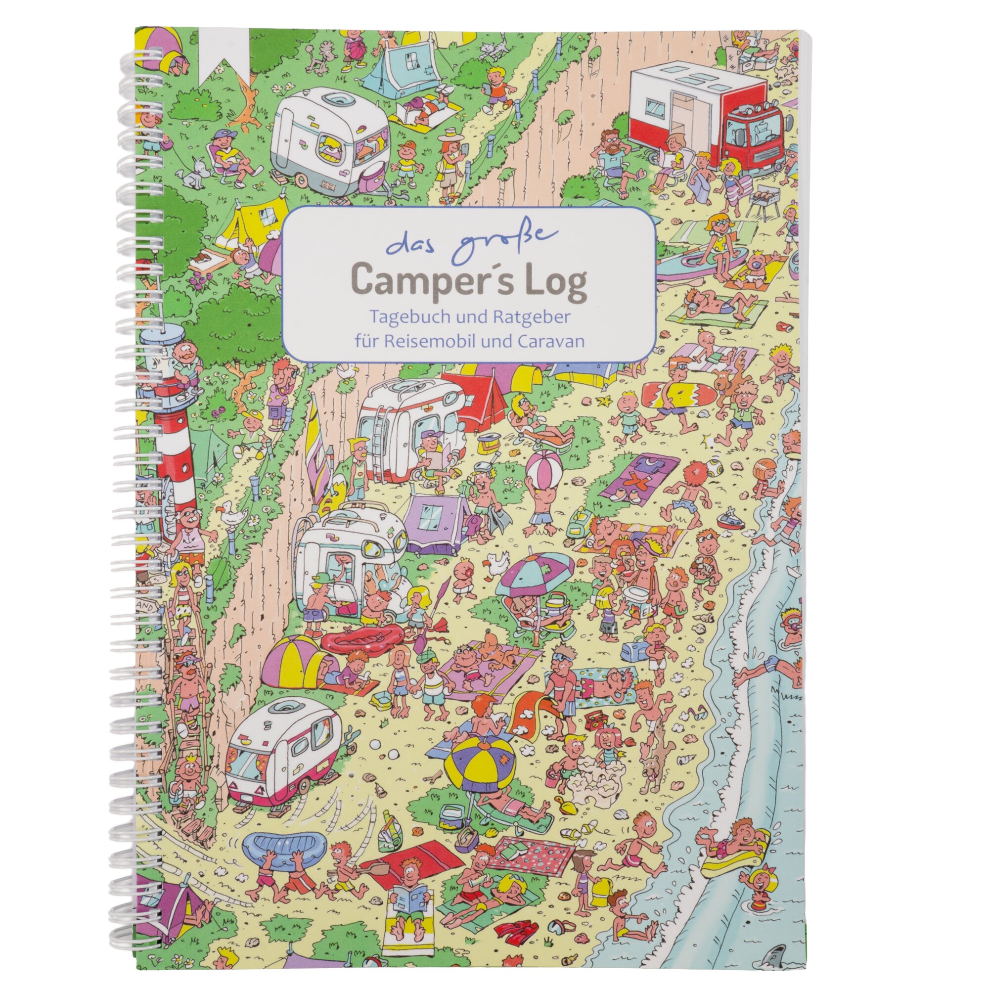 Product image 1 of the product “Das große Camper’s Log – Tagebuch für Reisemobil und Caravan ”