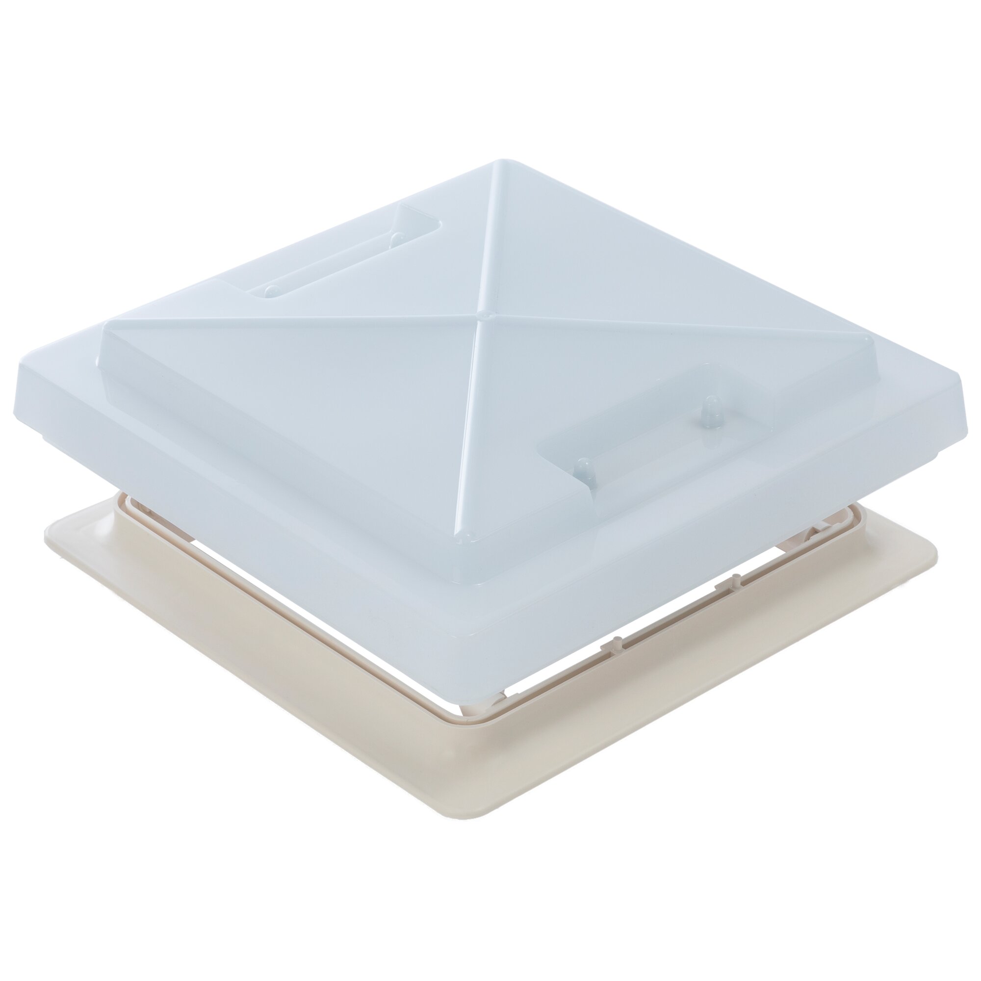 Product image 1 of the product “Dachhaube mit Fliegengitter Modell 29, 280 x 280 mm ”