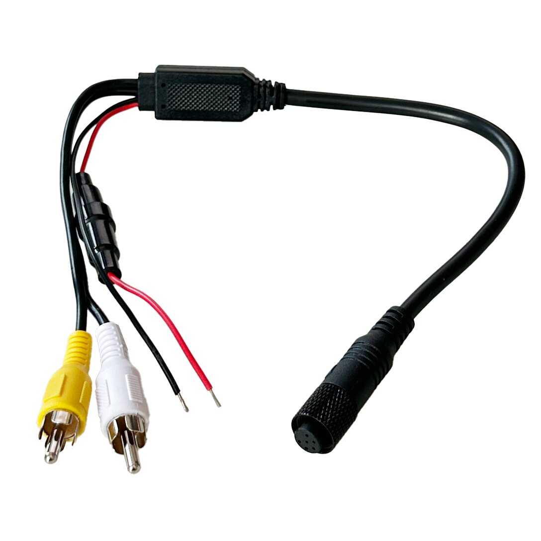 Artikelbild 1 des Artikels “Adapter Monitor, 6-polige Buchse auf 2 Cinch-Stecker “