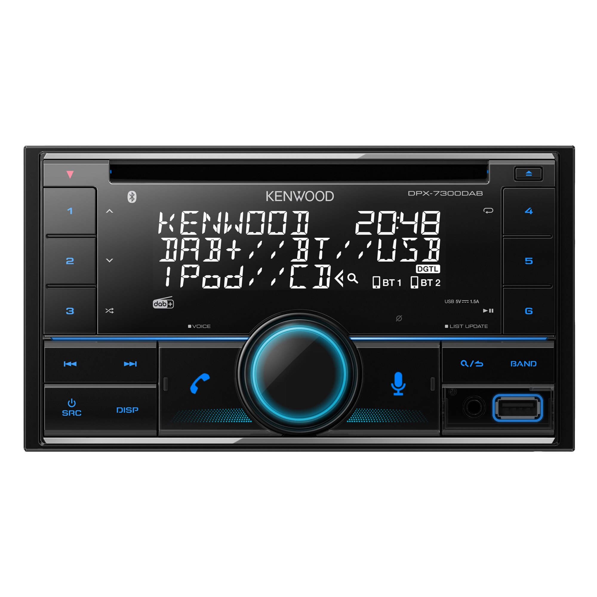Product image 1 of the product “Autoradio / CD-Spieler Kenwood DPX-7300DAB ”