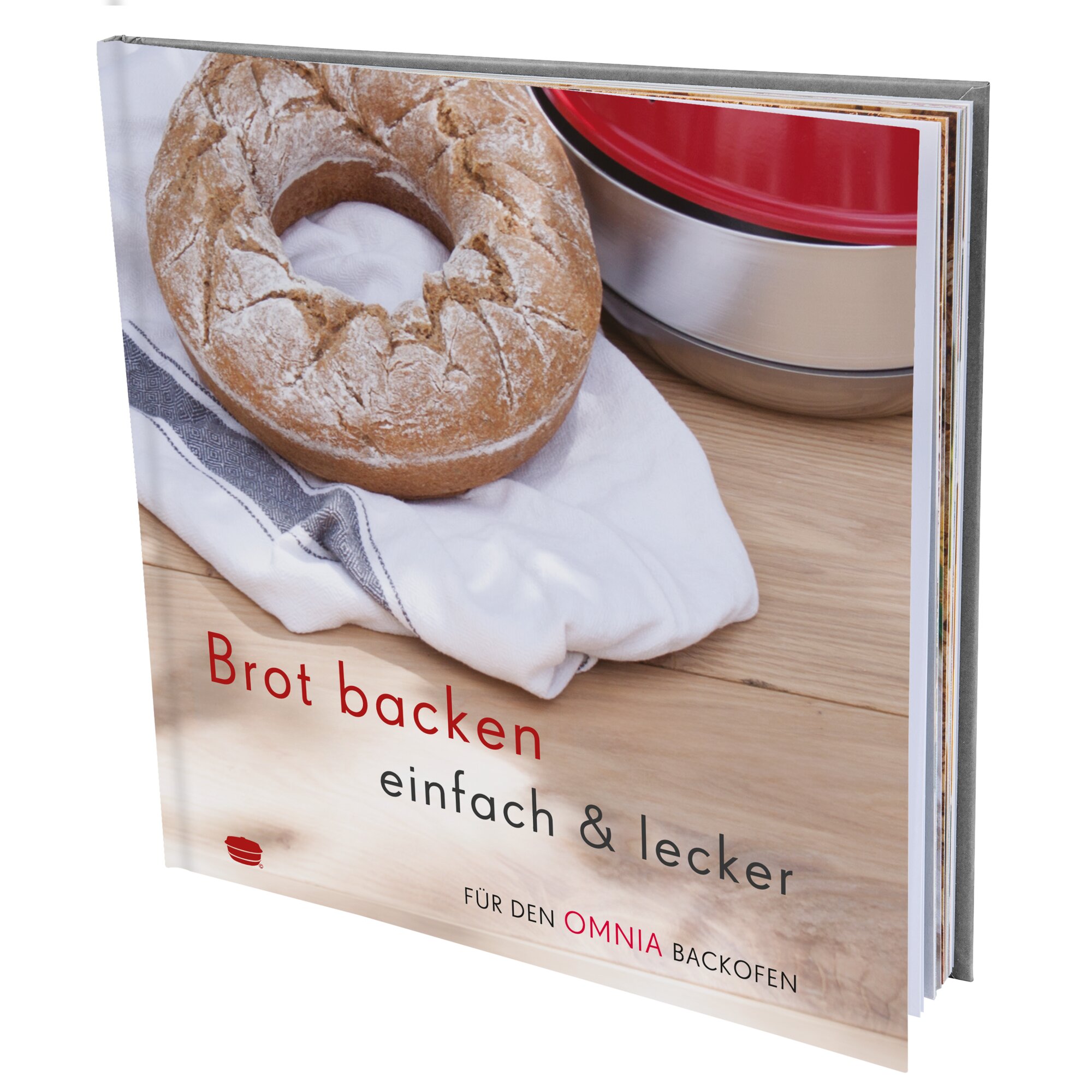 Artikelbild 1 des Artikels “Brot backen einfach & lecker – Rezepte für den Omnia Backofen – Backbuch “