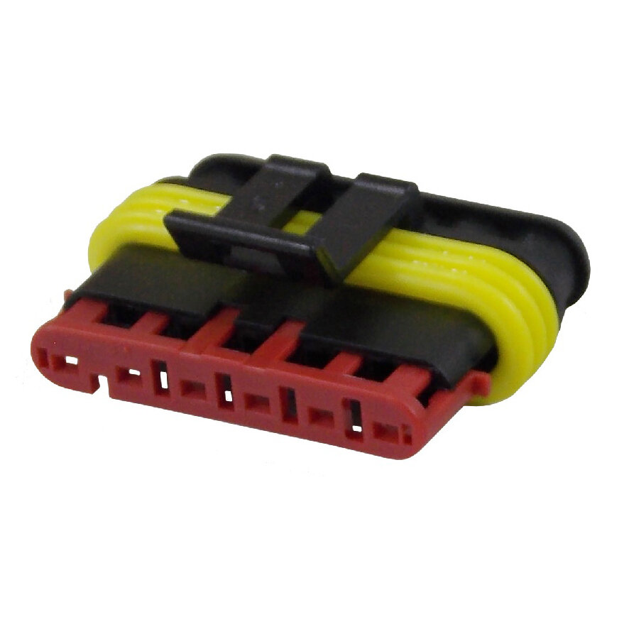 Product image 1 of the product “Superseal Buchsengehäuse, 6 6”