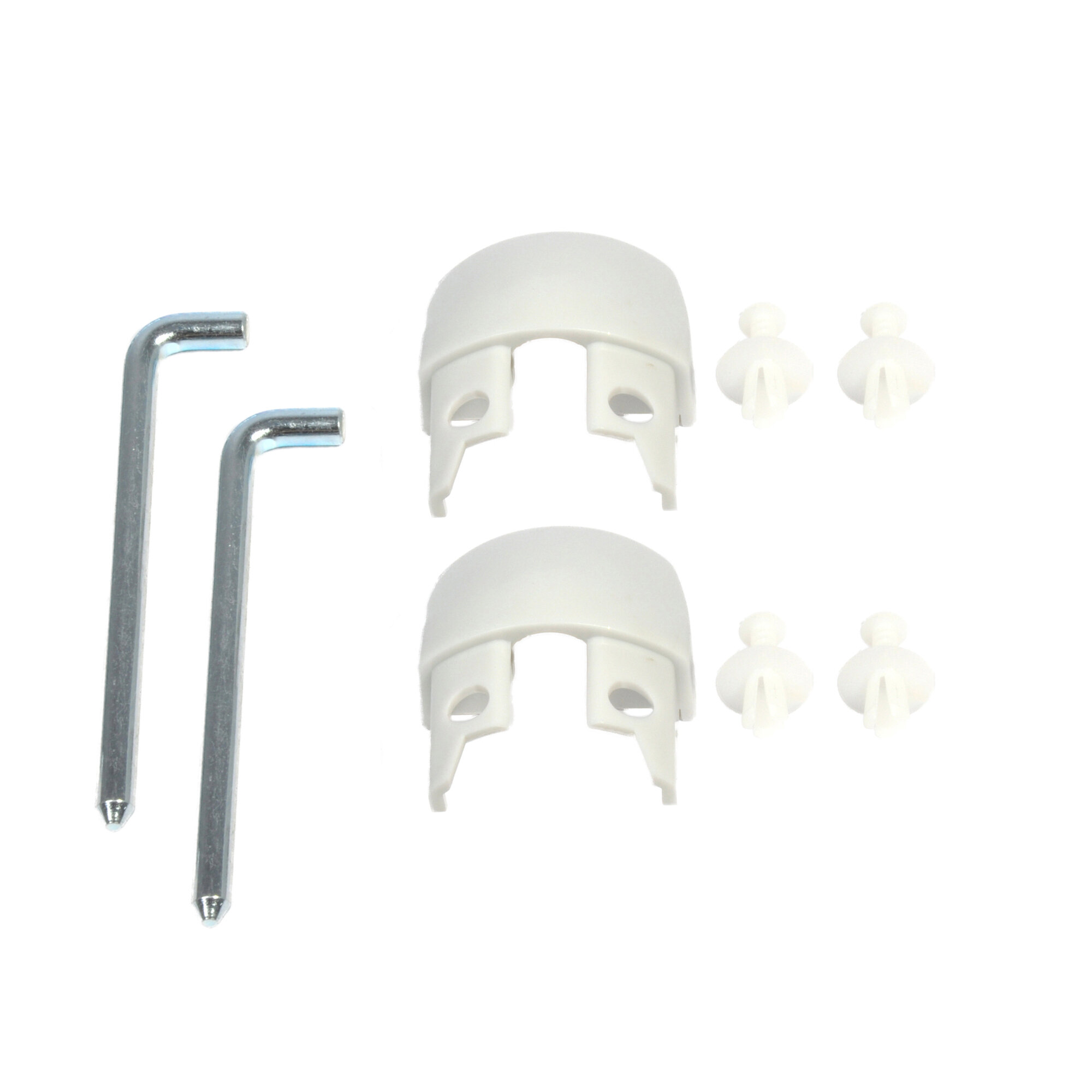 Artikelbild 1 des Artikels “Endkappen mit Bolzen für Befestigungsschiene Thule Sport / Elite, 2er-Satz “