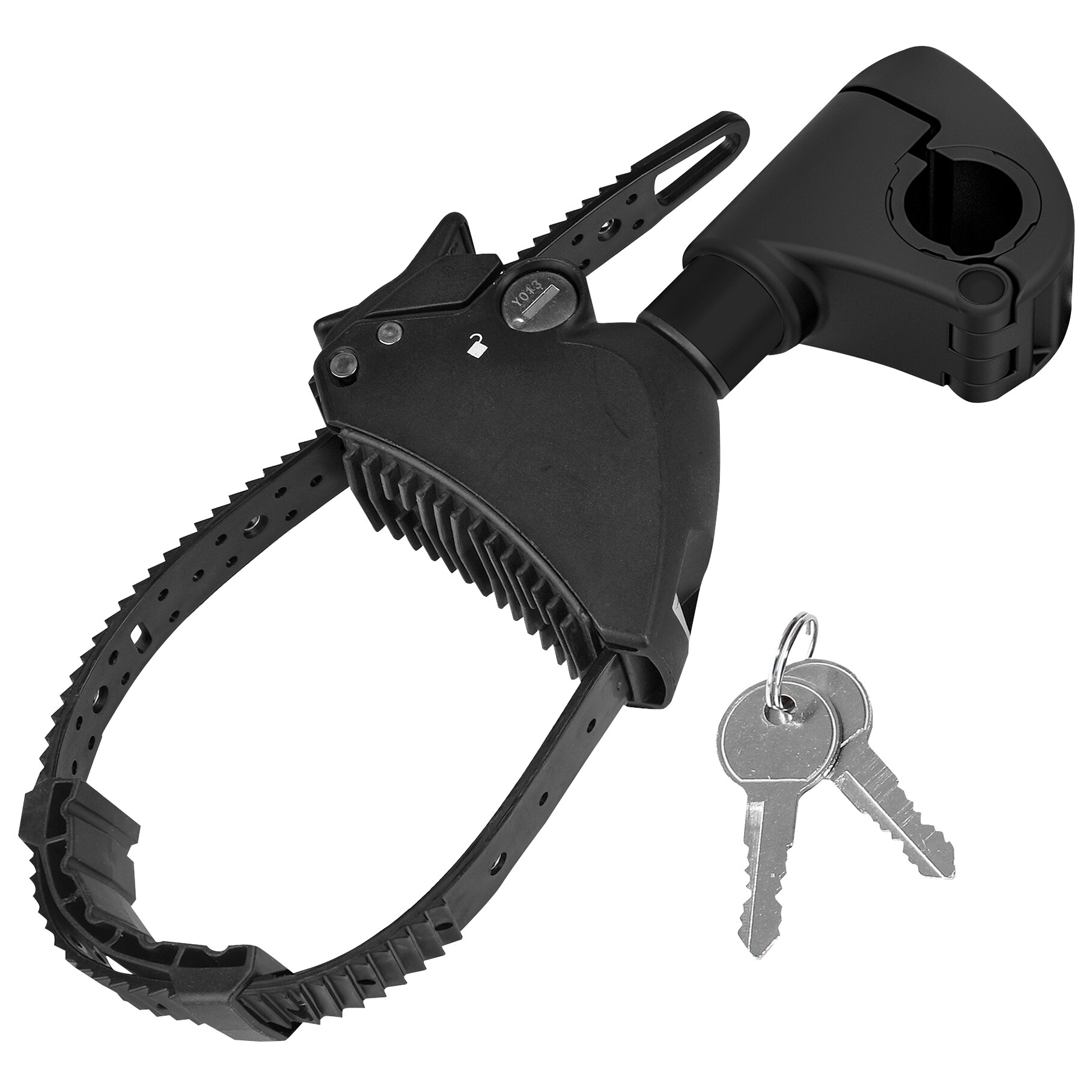 Artikelbild 1 des Artikels “Strap-Rahmenhalter, kurz, abnehmbar, schwarz  kurz | abnehmbar“