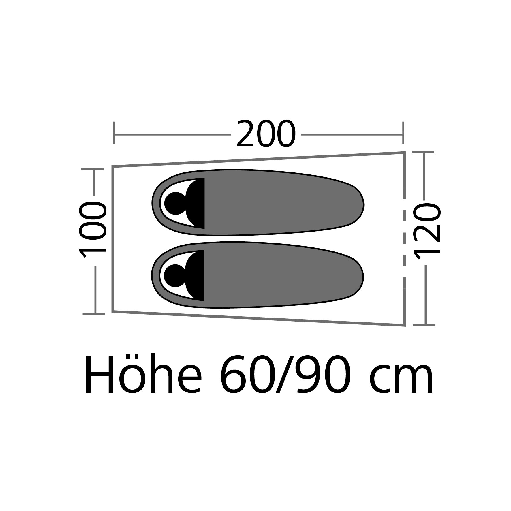 Artikelbild 2 des Artikels “Trekkingzelt Minilite “