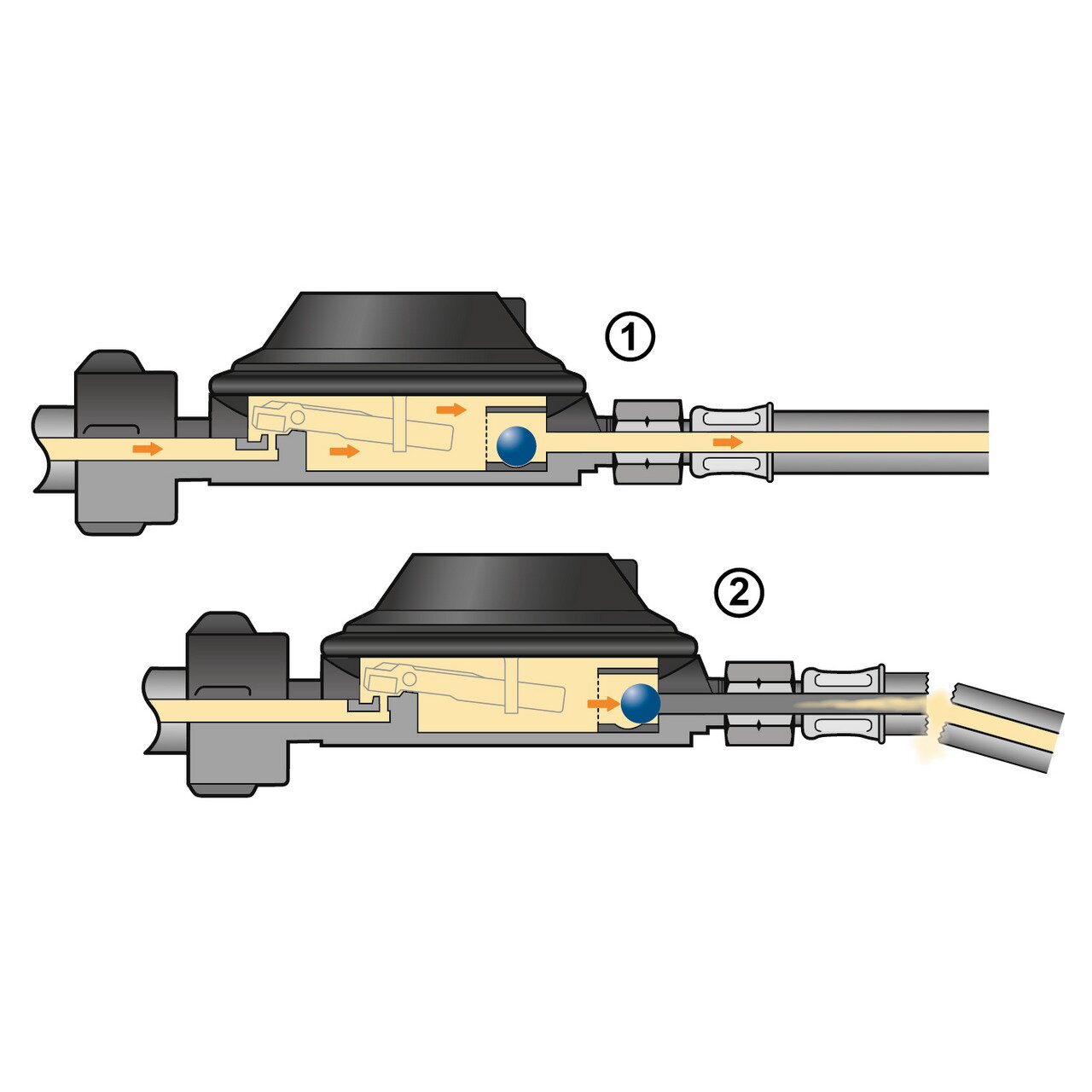 Artikelbild 2 des Artikels “Gasregler, Grillregler mit Schlauchbruchsicherung, EN61, 1,5 kg/h 50 mbar “