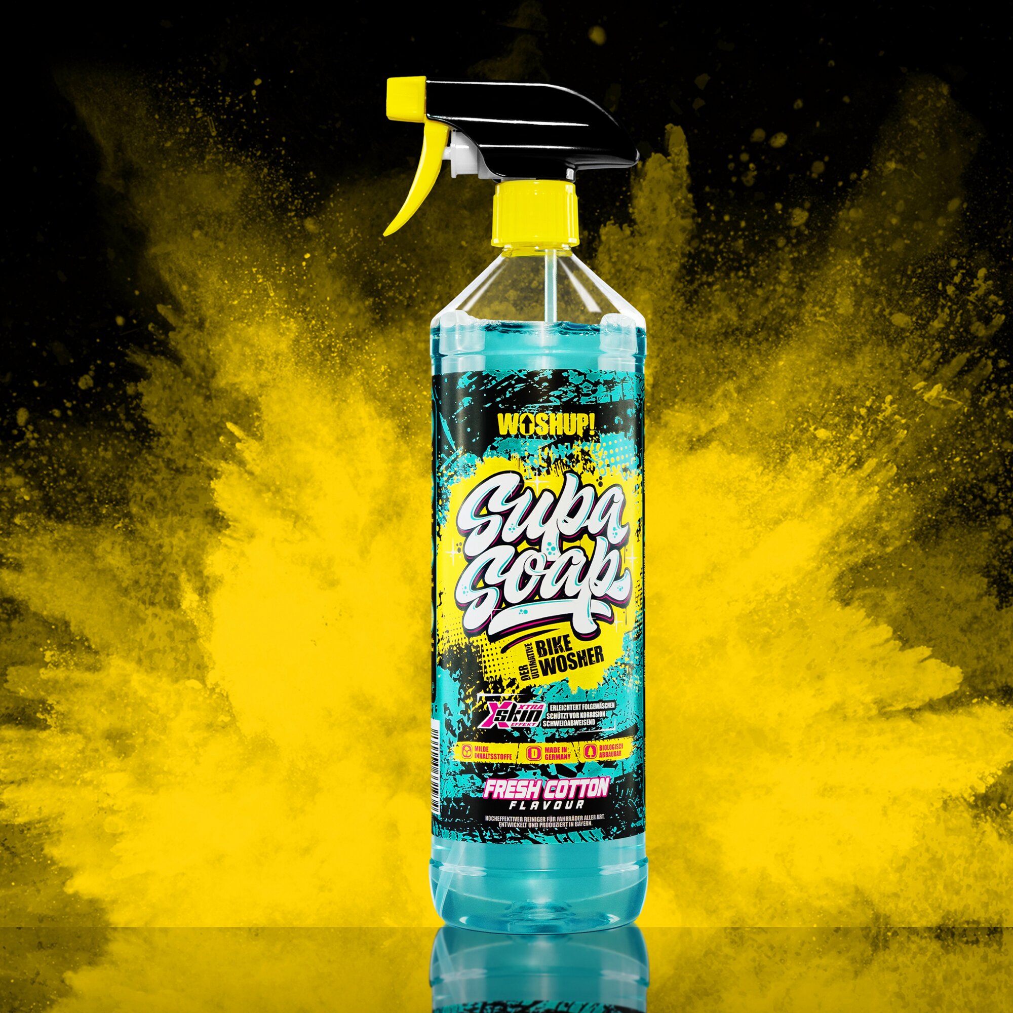 Product image 2 of the product “Fahrradreiniger Supa Soap, Fresh Cotton, 1 l Fresh Cotton”