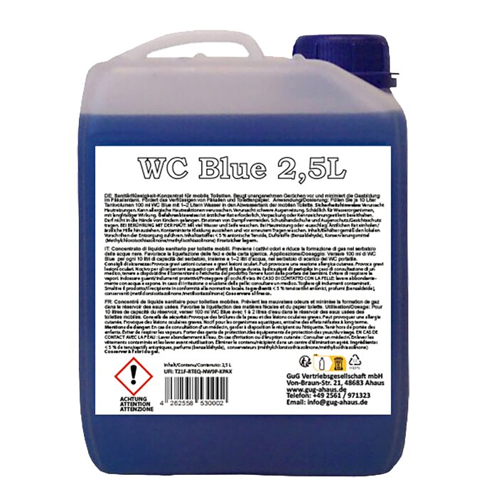 Artikelbild 2 des Artikels “Toilettenzusatz WC Blue 2,5 l “
