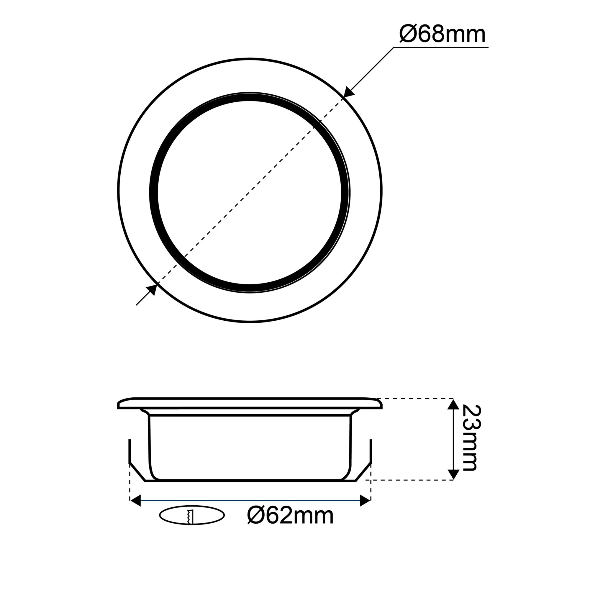 Product image 2 of the product “Möbeleinbauleuchte ”