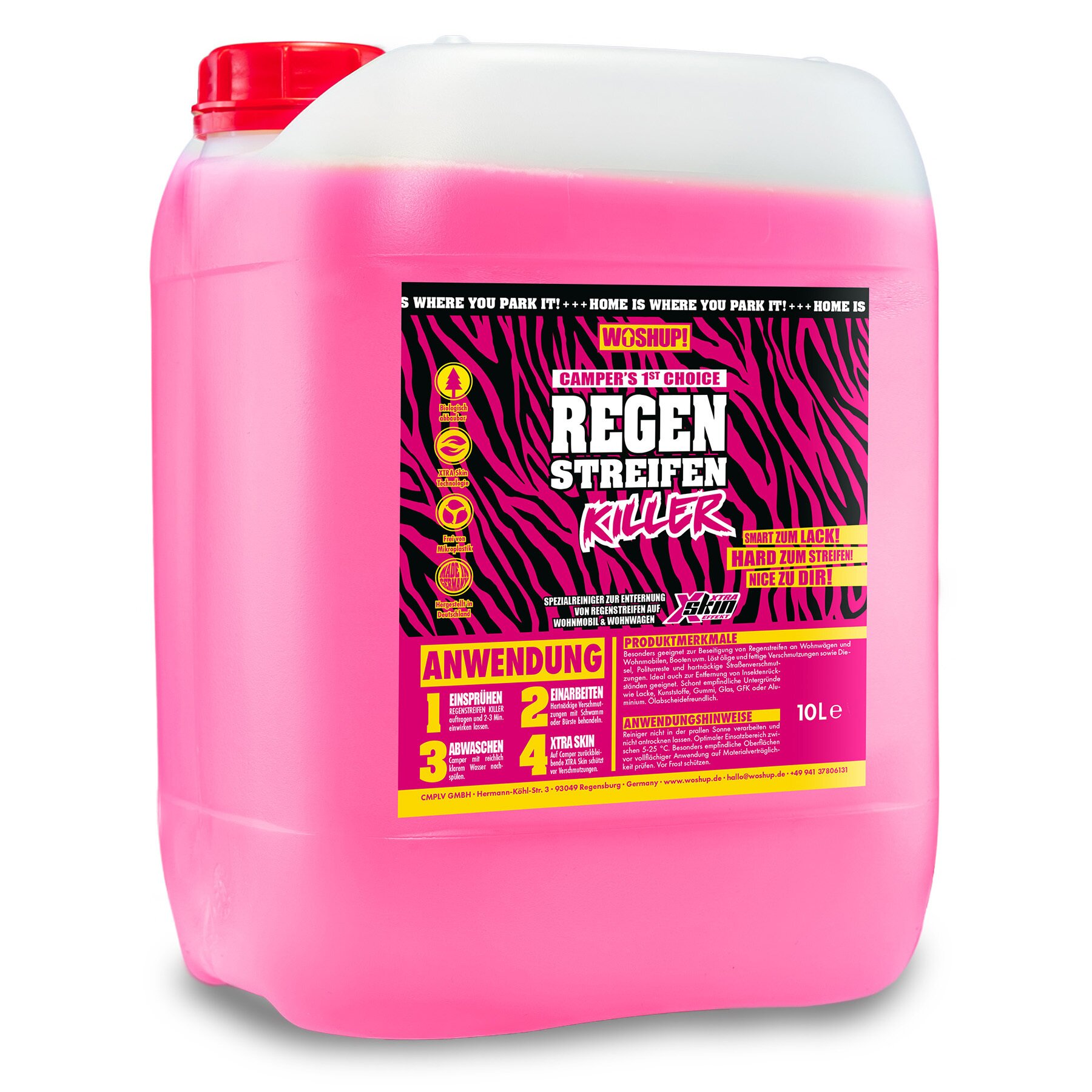 Product image 2 of the product “Regenstreifenentferner Killer, 10 l 10 l”