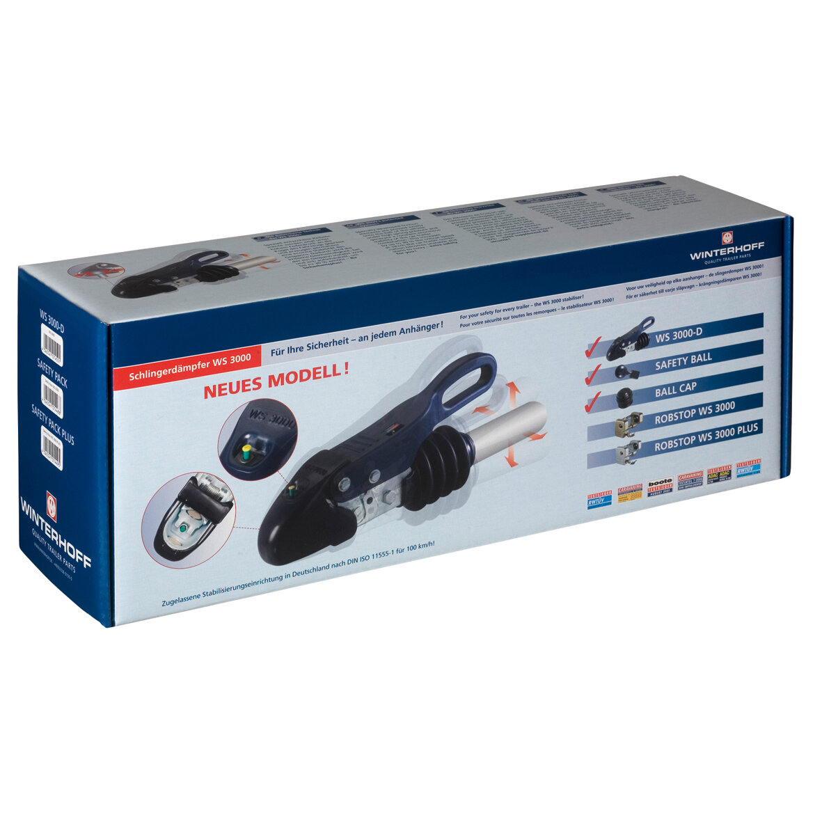 Product image 2 of the product “Kugelkupplung WS 3000 mit Schlingerdämpfung ”