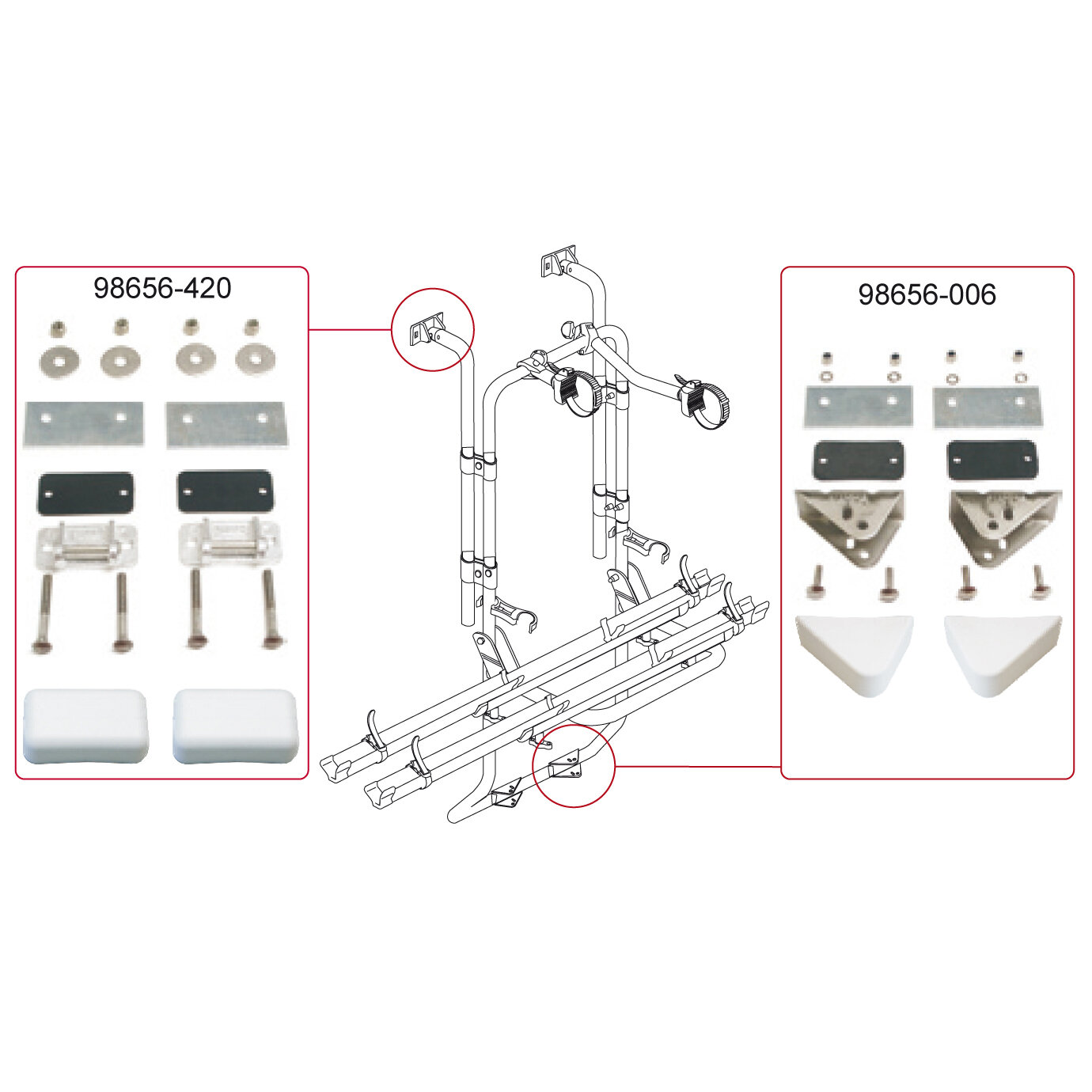 Product image 2 of the product “Unteres Befestigungskit CB 200D ”