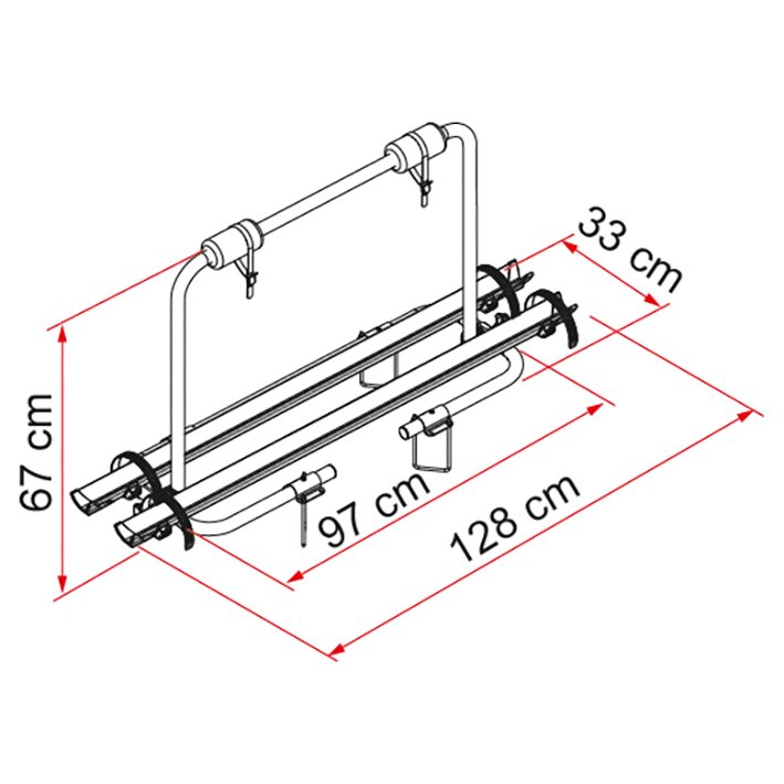 Product image 2 of the product “Deichselträger Carry-Bike Caravan XL A ”