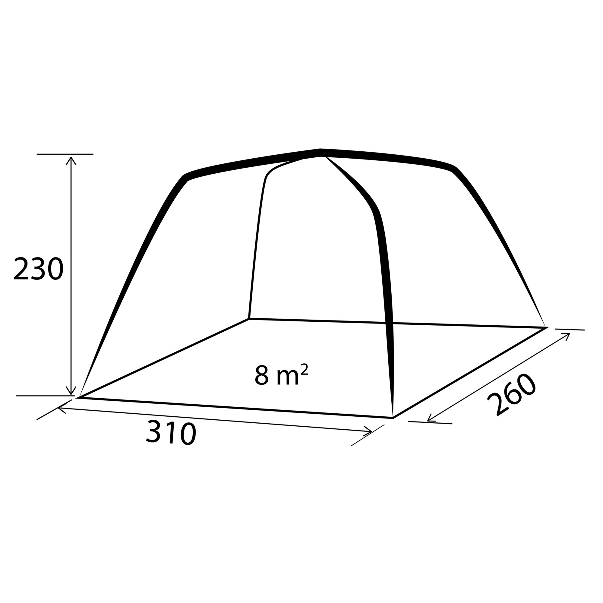Artikelbild 2 des Artikels “Bus-Vorzelt Trouper Auto-Up “