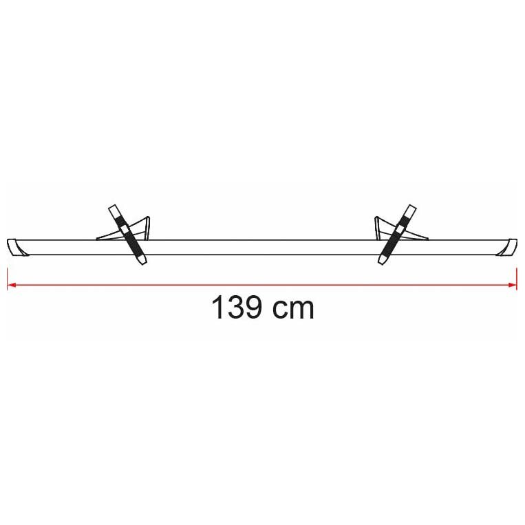 Product image 2 of the product “Fahrradschiene Rail Premium XL, silber silber”