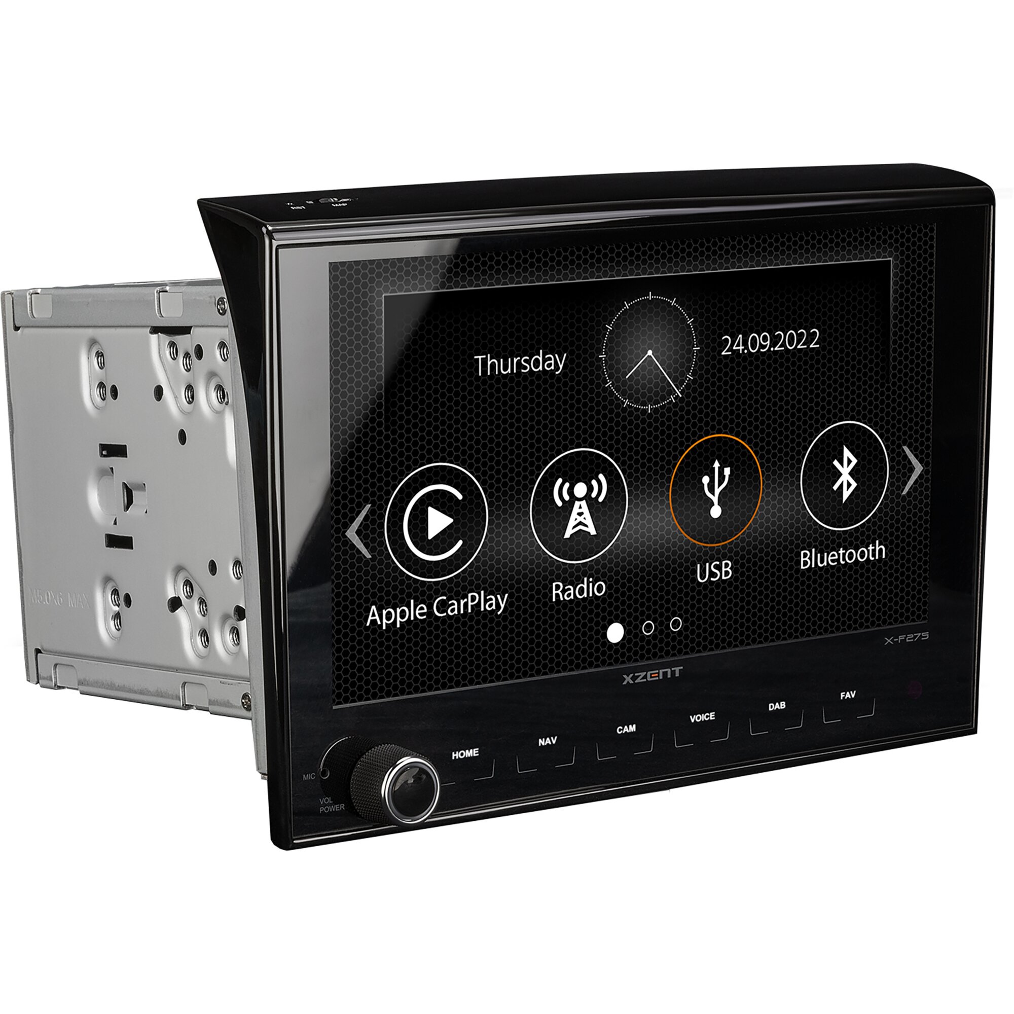 Artikelbild 2 des Artikels “Naviceiver XZENT X-F275 für Fiat Ducato ab Bj. 2006/07 “