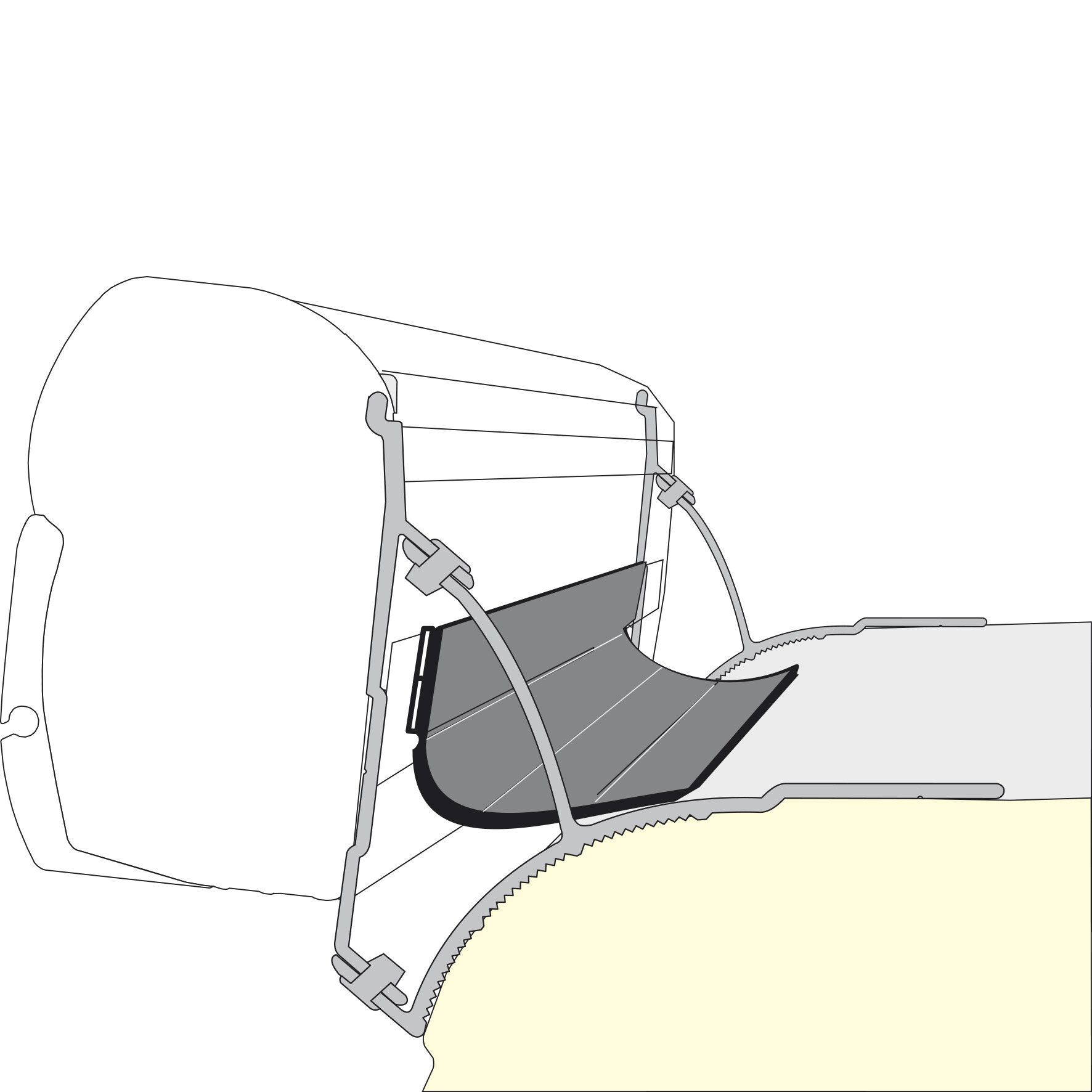 Artikelbild 2 des Artikels “Dichtband Rain Guard Van für F35 Pro, F45 S “