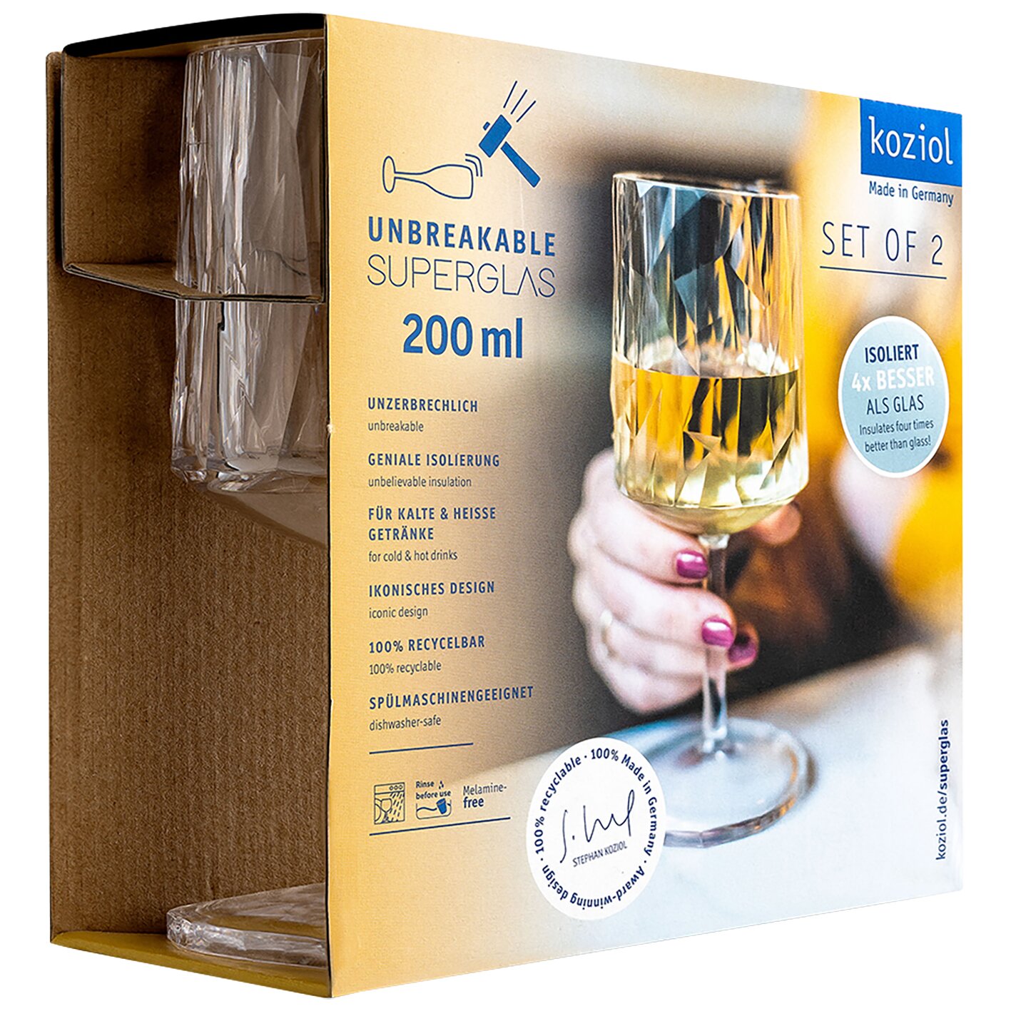 Product image 2 of the product “Trinkglas Superglas CLUB, Weißweinglas Weißweinglas”