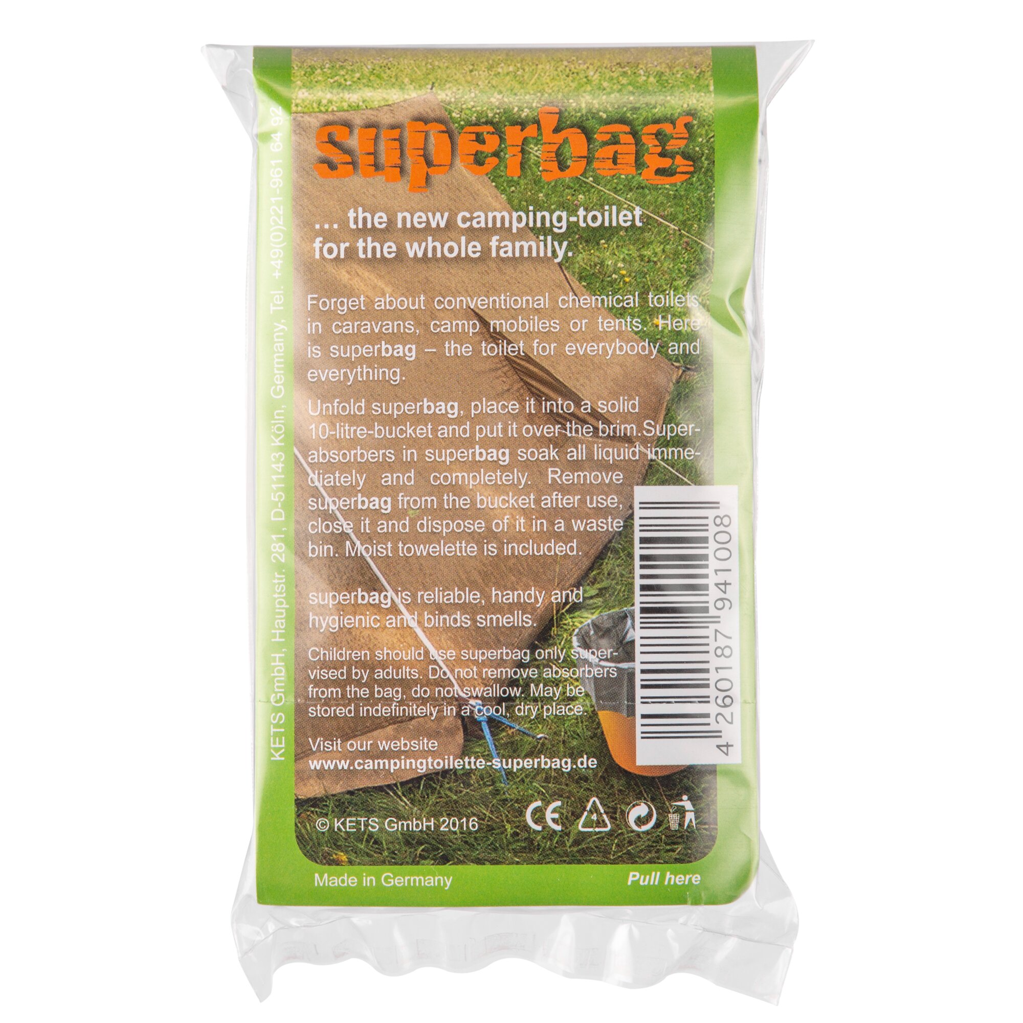 Artikelbild 3 des Artikels “Toiletteneinlage Superbag “