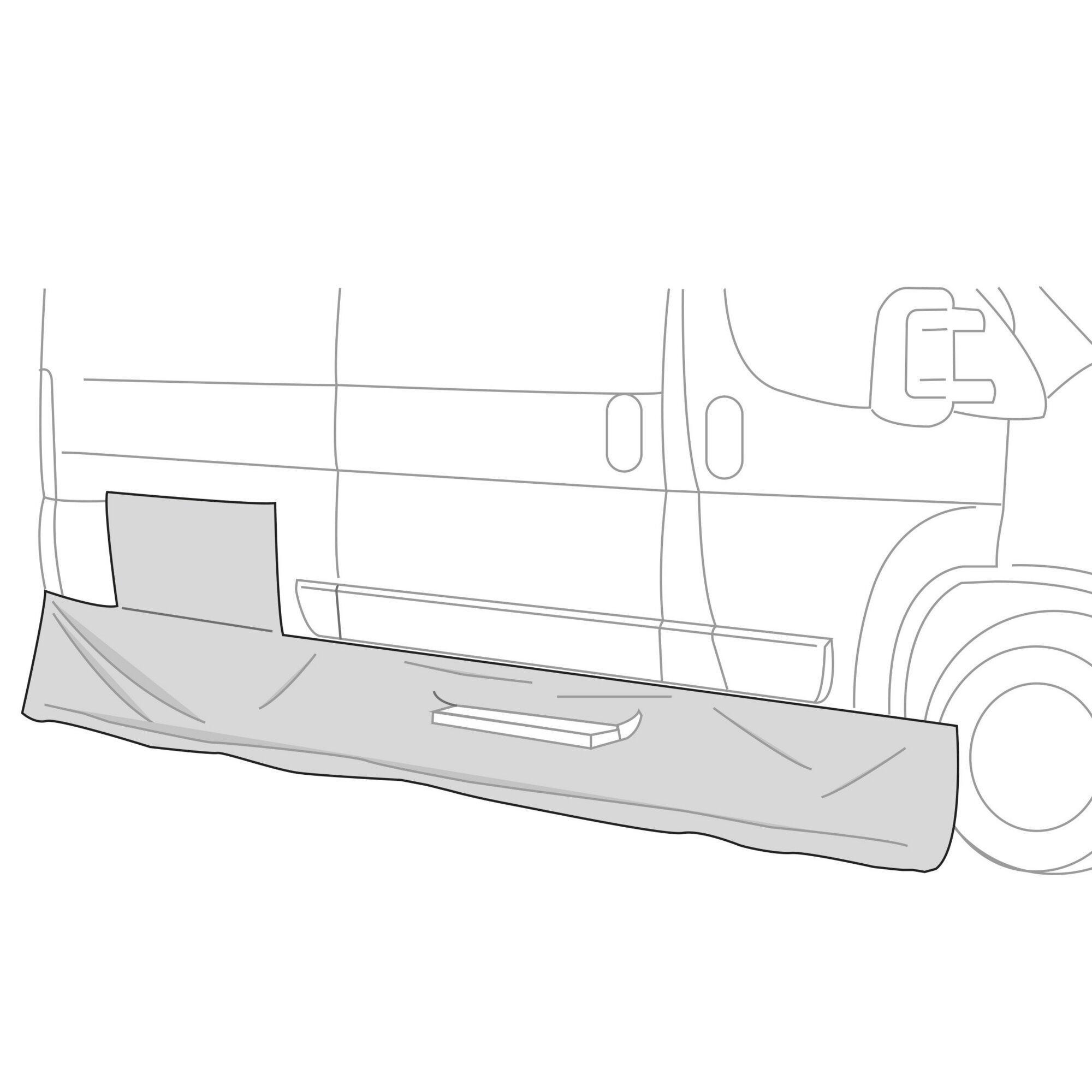 Artikelbild 3 des Artikels “Bodenschürze Fiat Ducato 250 “