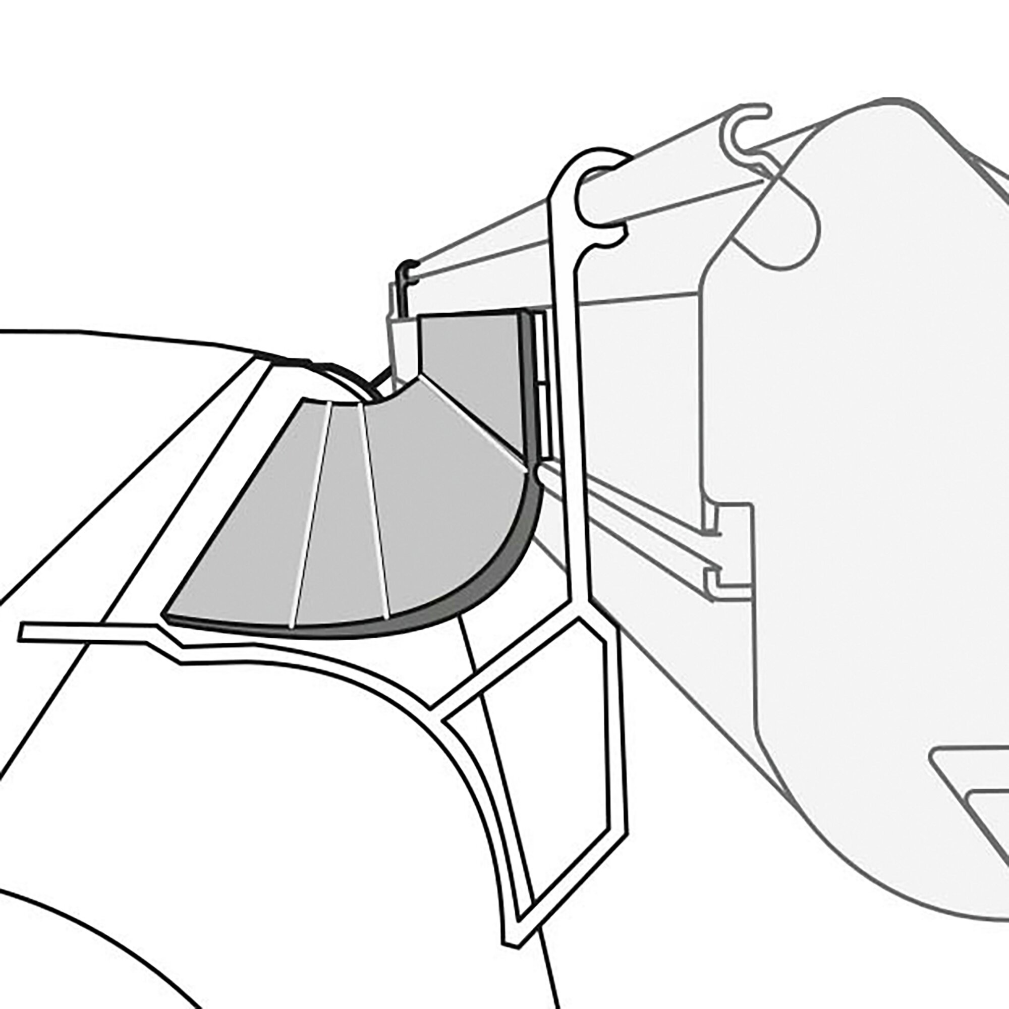 Artikelbild 3 des Artikels “Dichtband Rain Guard Van für F35 Pro, F45 S “