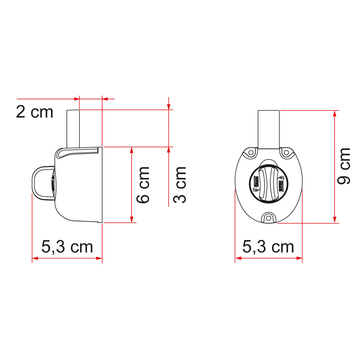 Artikelbild 3 des Artikels “Innentürverriegelung Safe Door Guardian Universal “