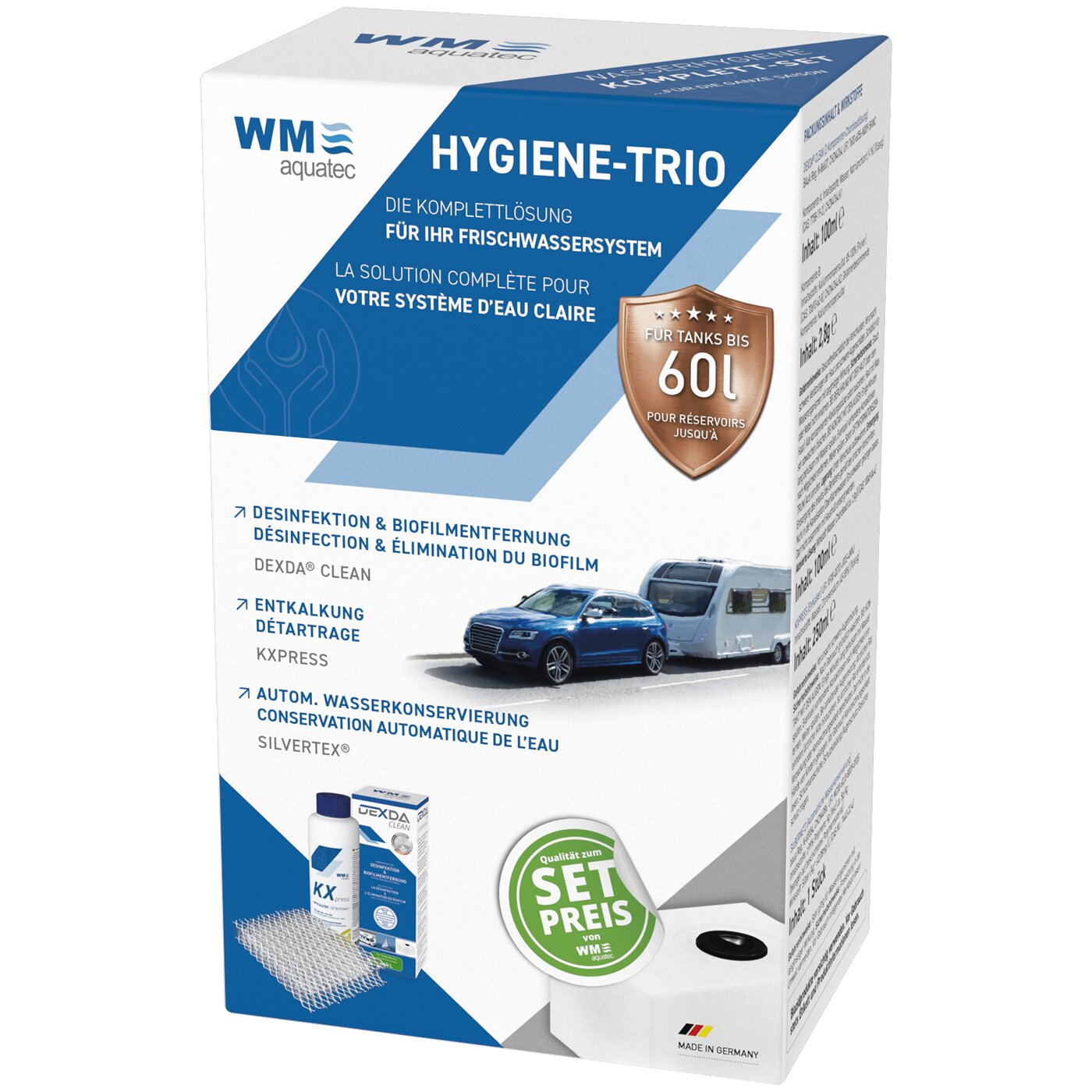 Artikelbild 3 des Artikels “Komplettset Hygiene-Trio, 60 l 60 l“