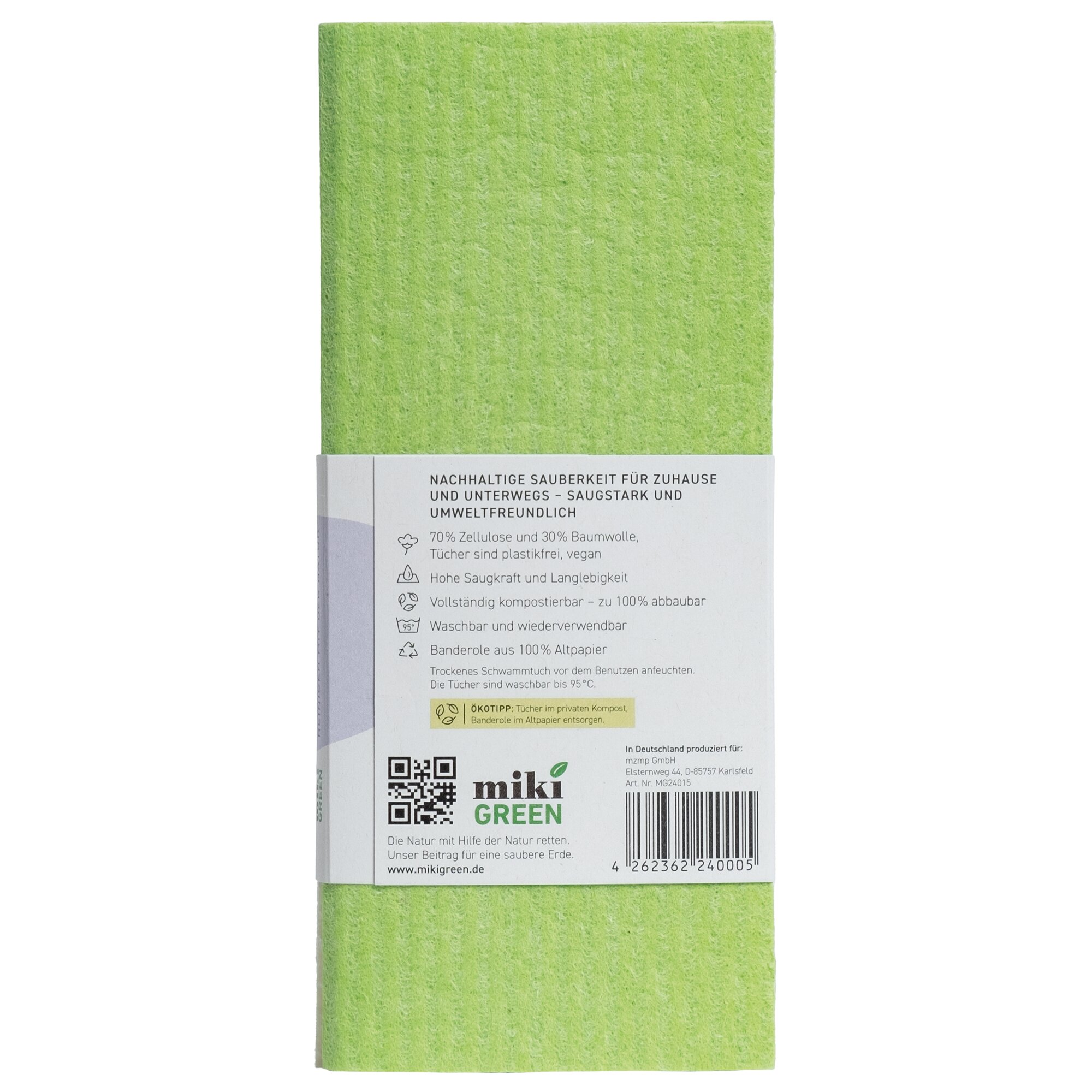 Product image 3 of the product “Vegane Schwammtücher Öko.Schwamm.Tücher. ”