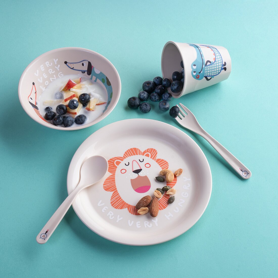 Product image 3 of the product “Kindergeschirr Very at Home 4er-Set ”