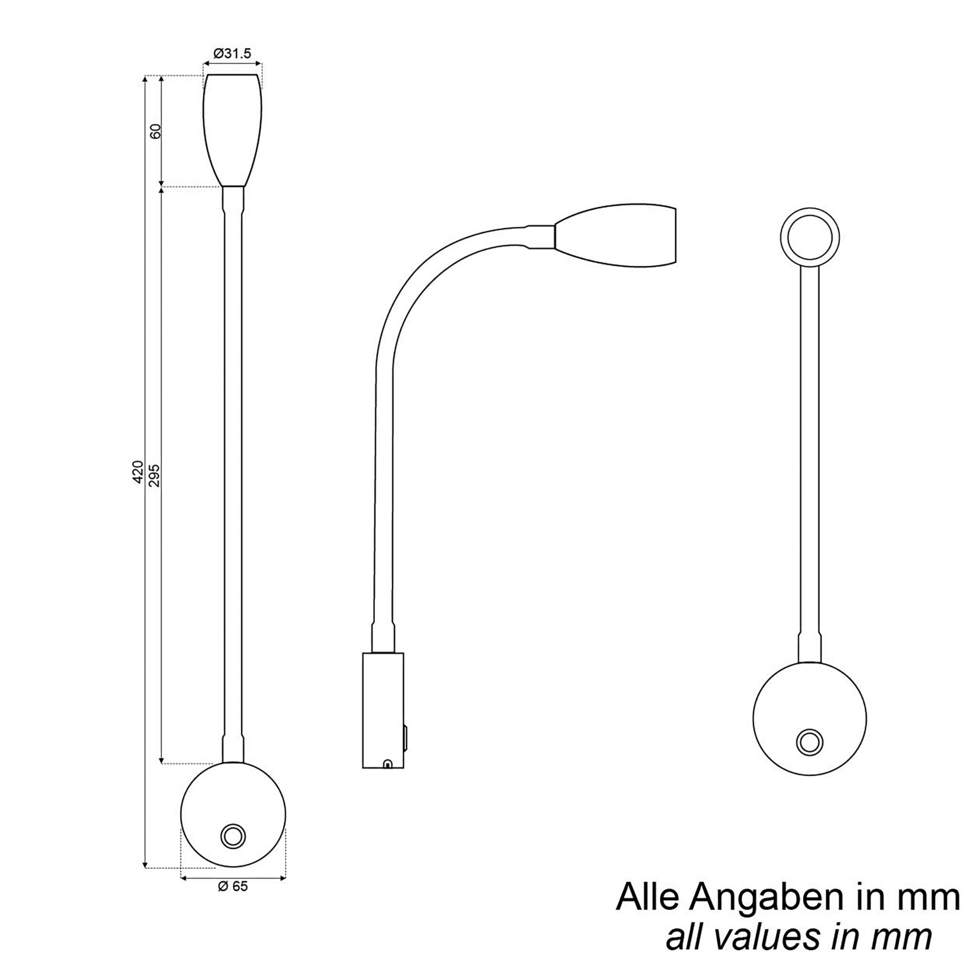 Product image 3 of the product “Schwanenhalsleuchte ”