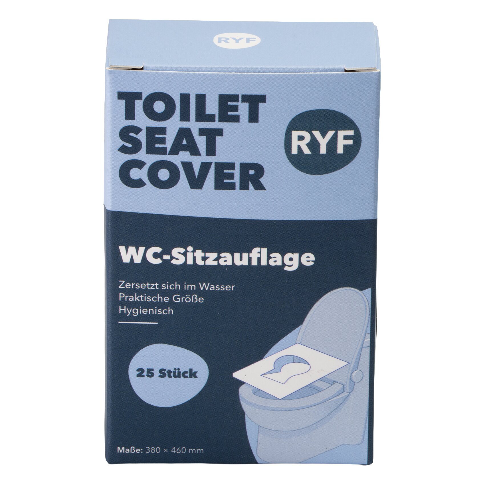 Product image 3 of the product “WC Sitzauflagen (25 Stück) ”